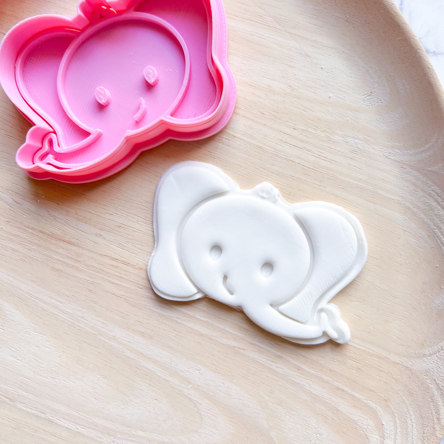 Baby Elephant Cookie Cutter & Stamp