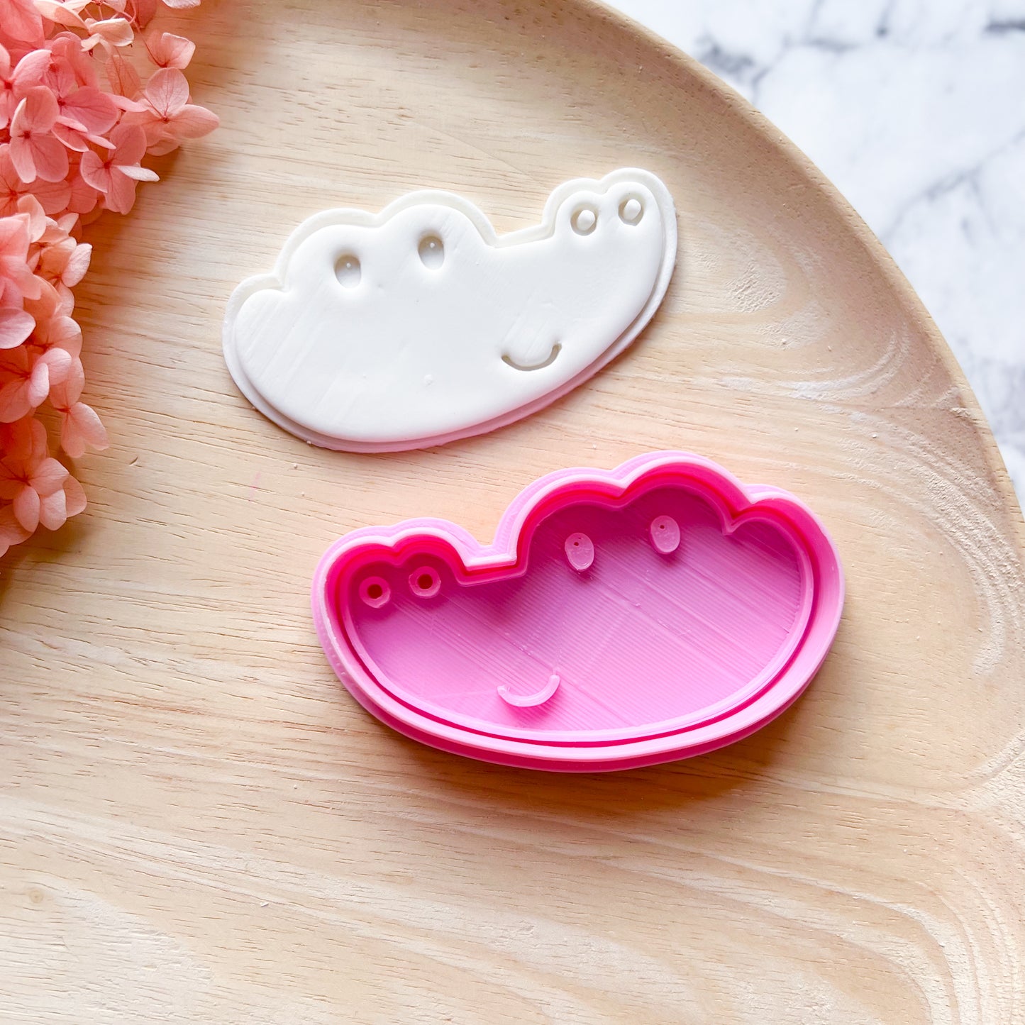 Baby Croc Cookie Cutter & Stamp