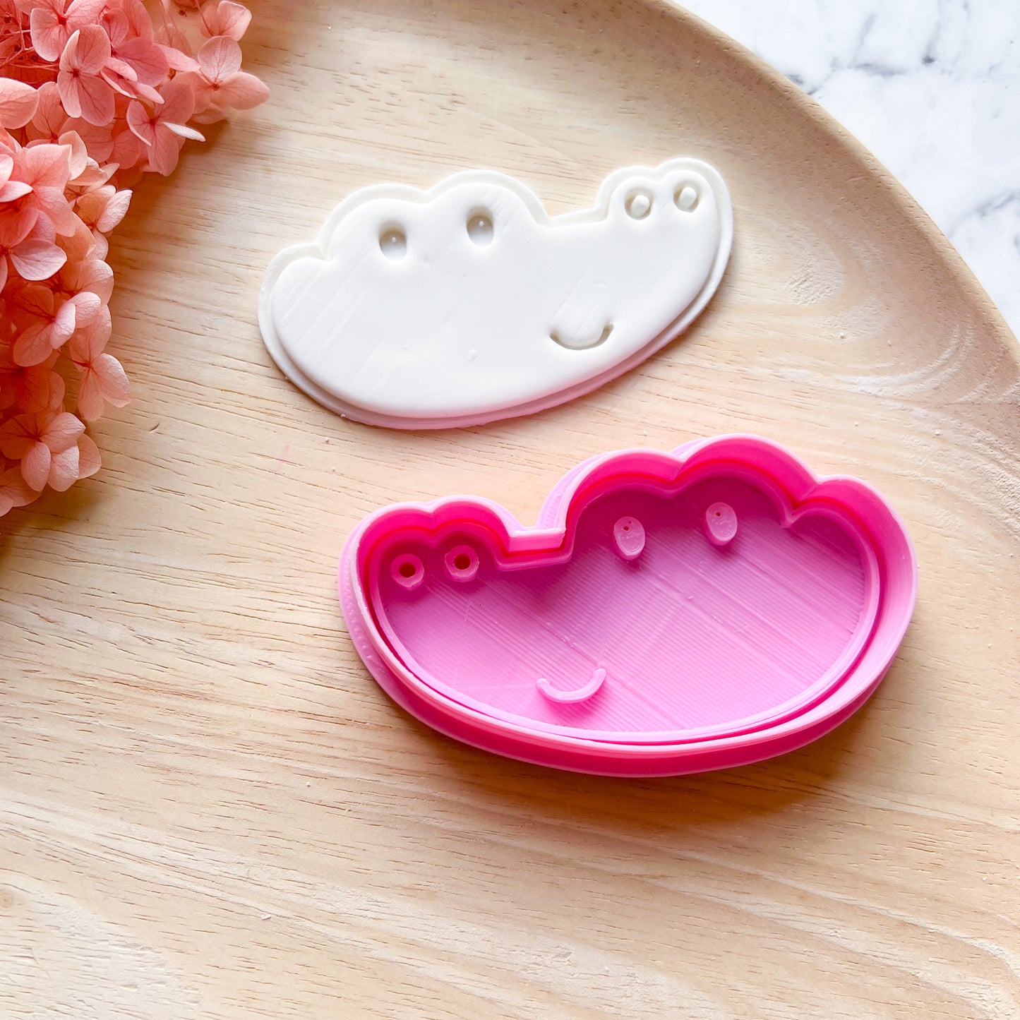 Baby Croc Cookie Cutter & Stamp