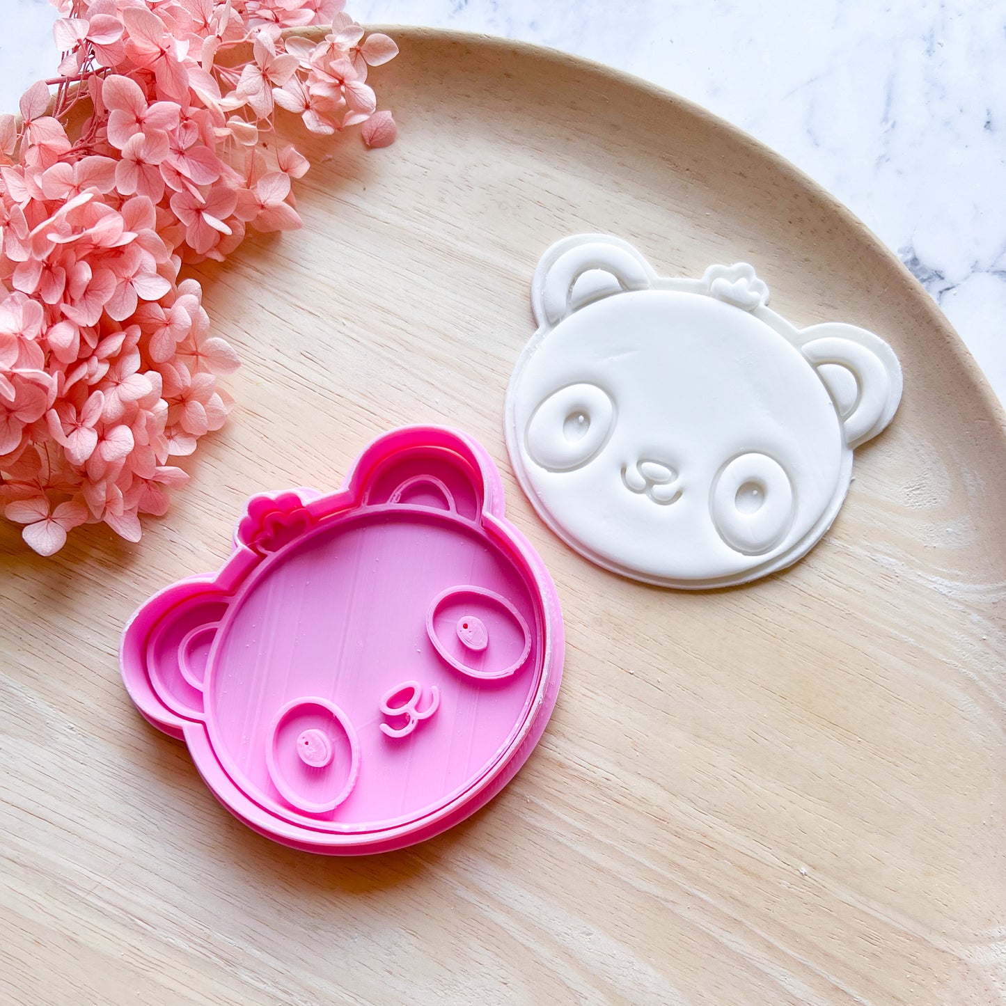 Baby Panda Cookie Cutter & Stamp