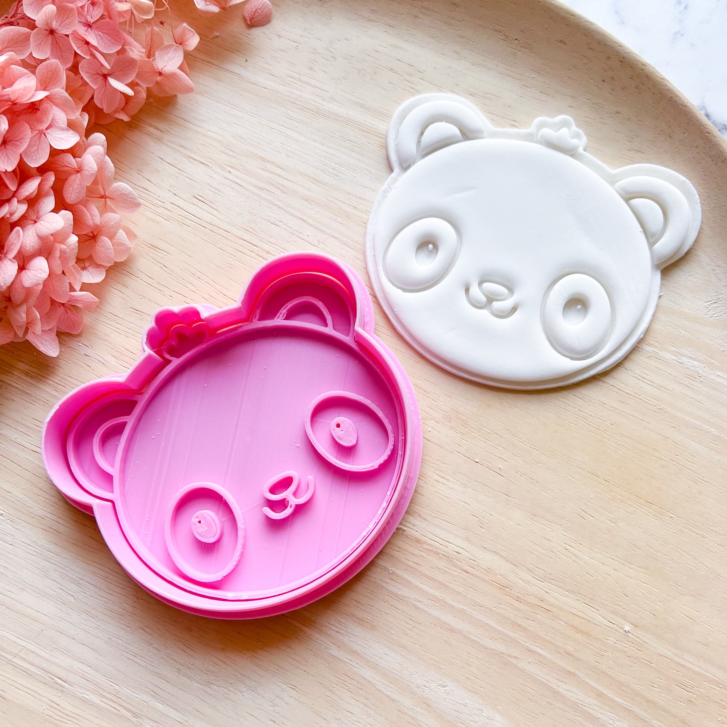 Baby Panda Cookie Cutter & Stamp