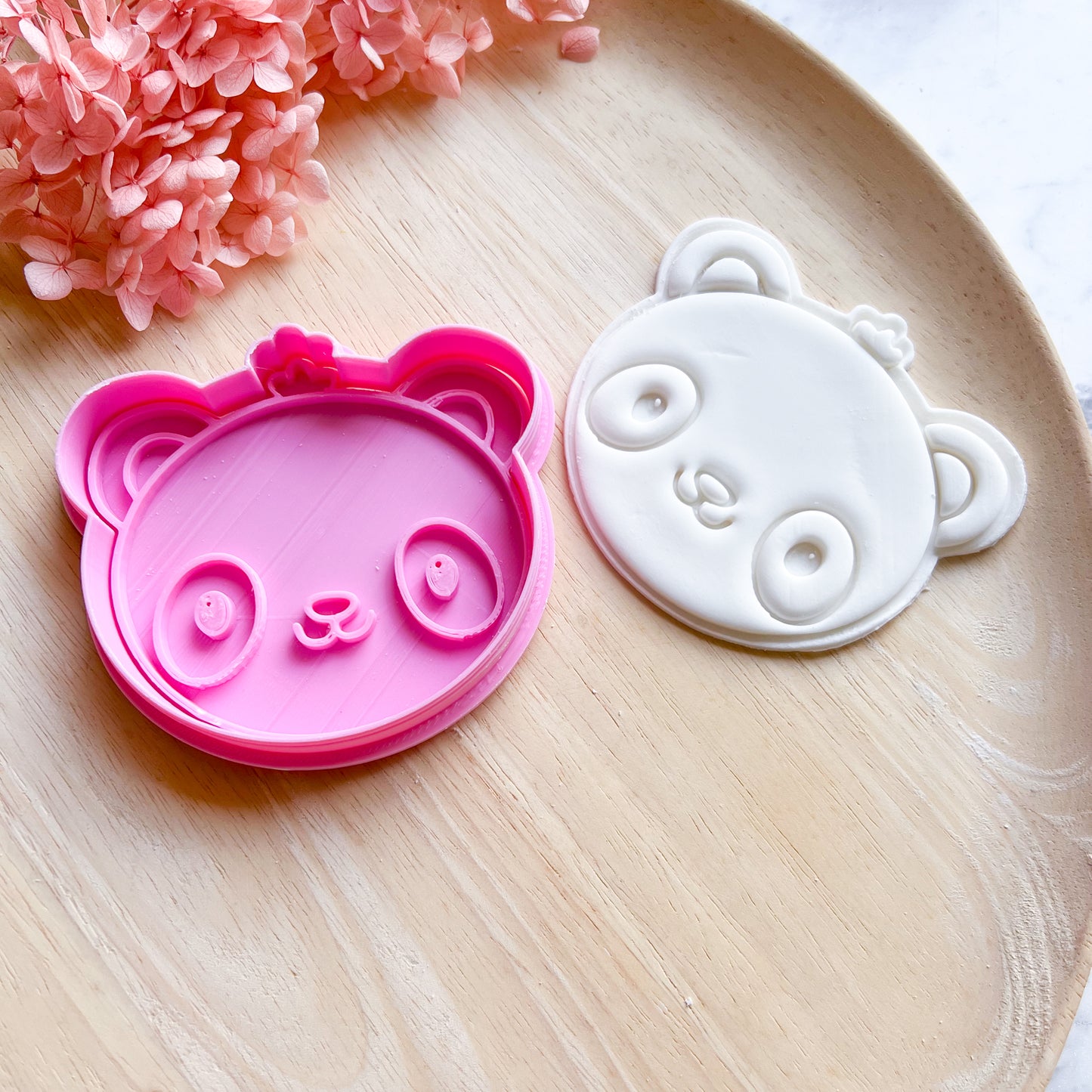 Baby Panda Cookie Cutter & Stamp