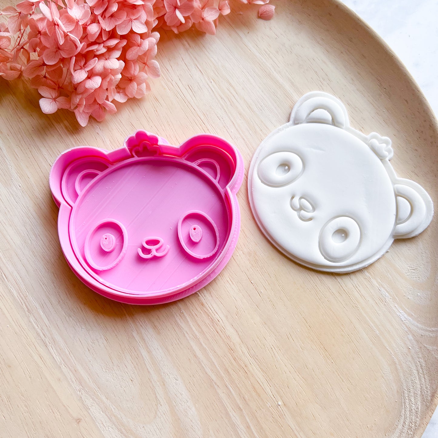 Baby Panda Cookie Cutter & Stamp