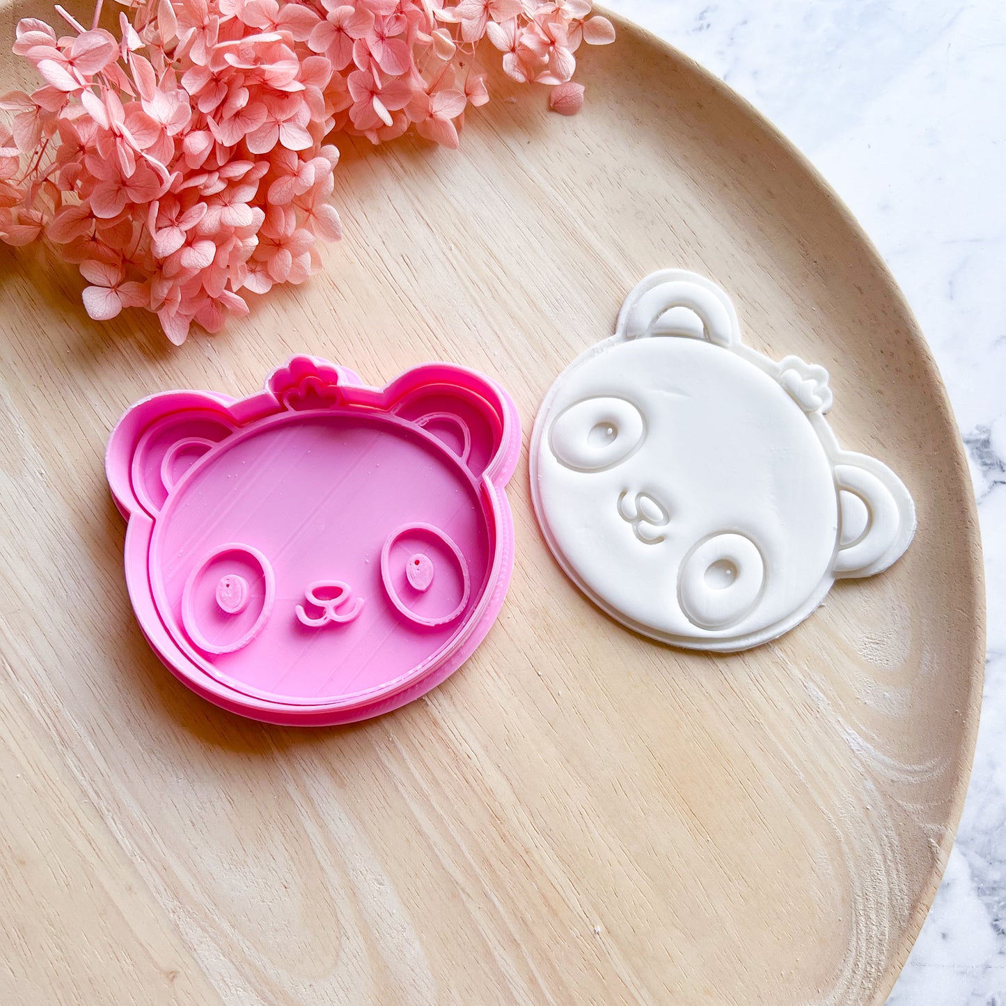 Baby Panda Cookie Cutter & Stamp