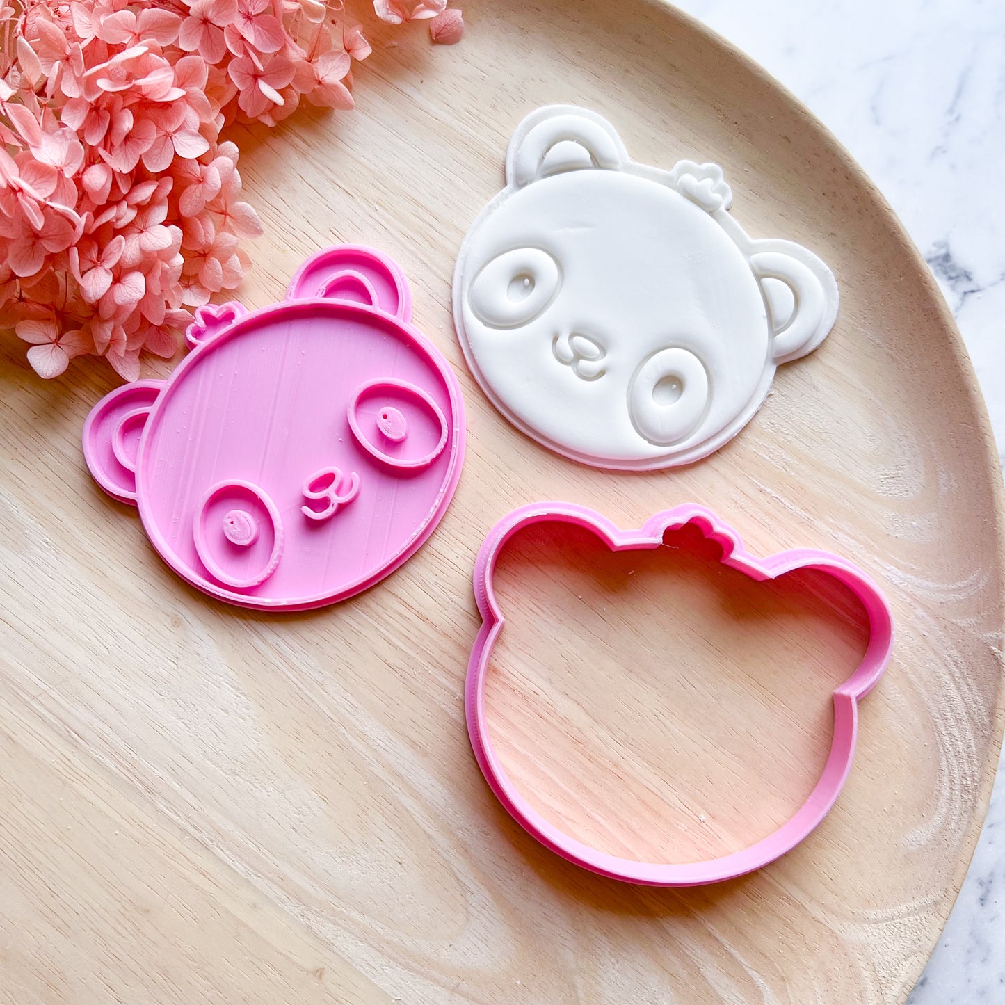 Baby Panda Cookie Cutter & Stamp