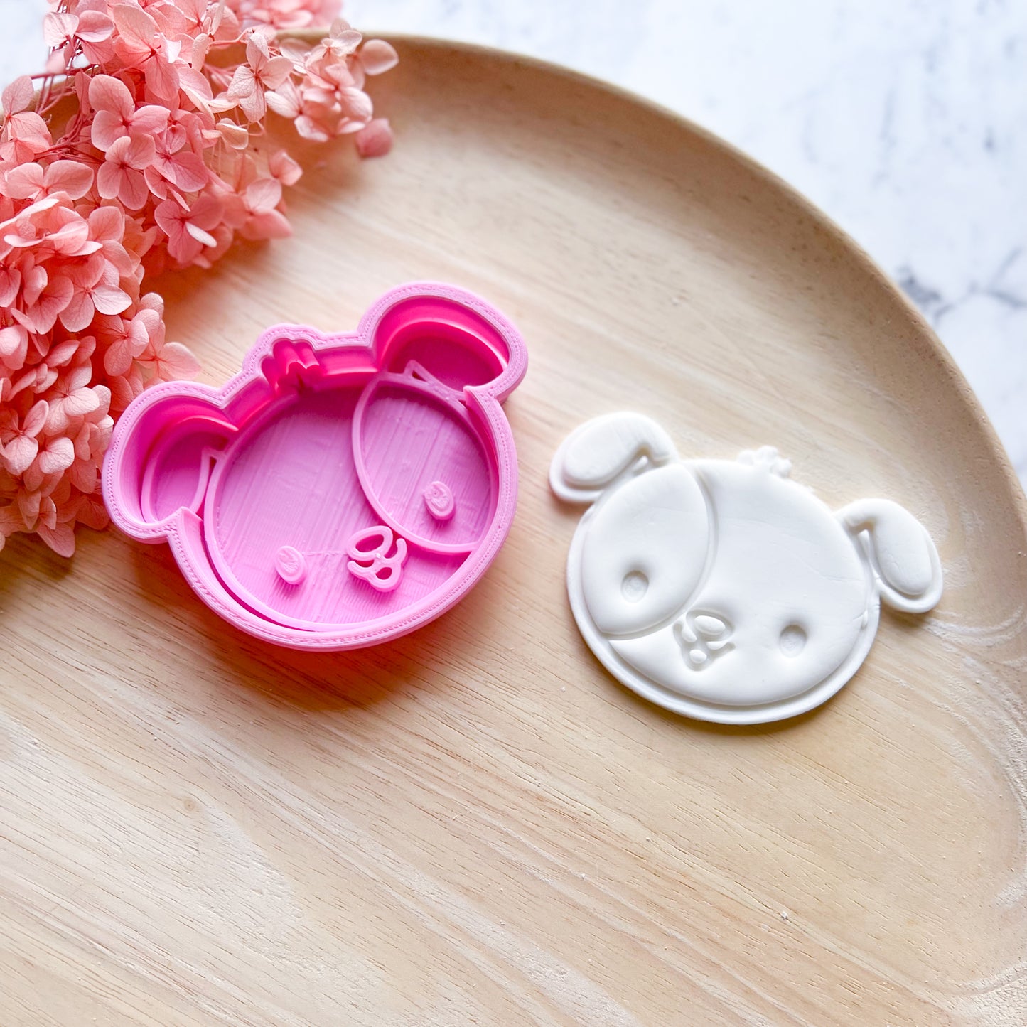 Baby Puppy Cookie Cutter & Stamp