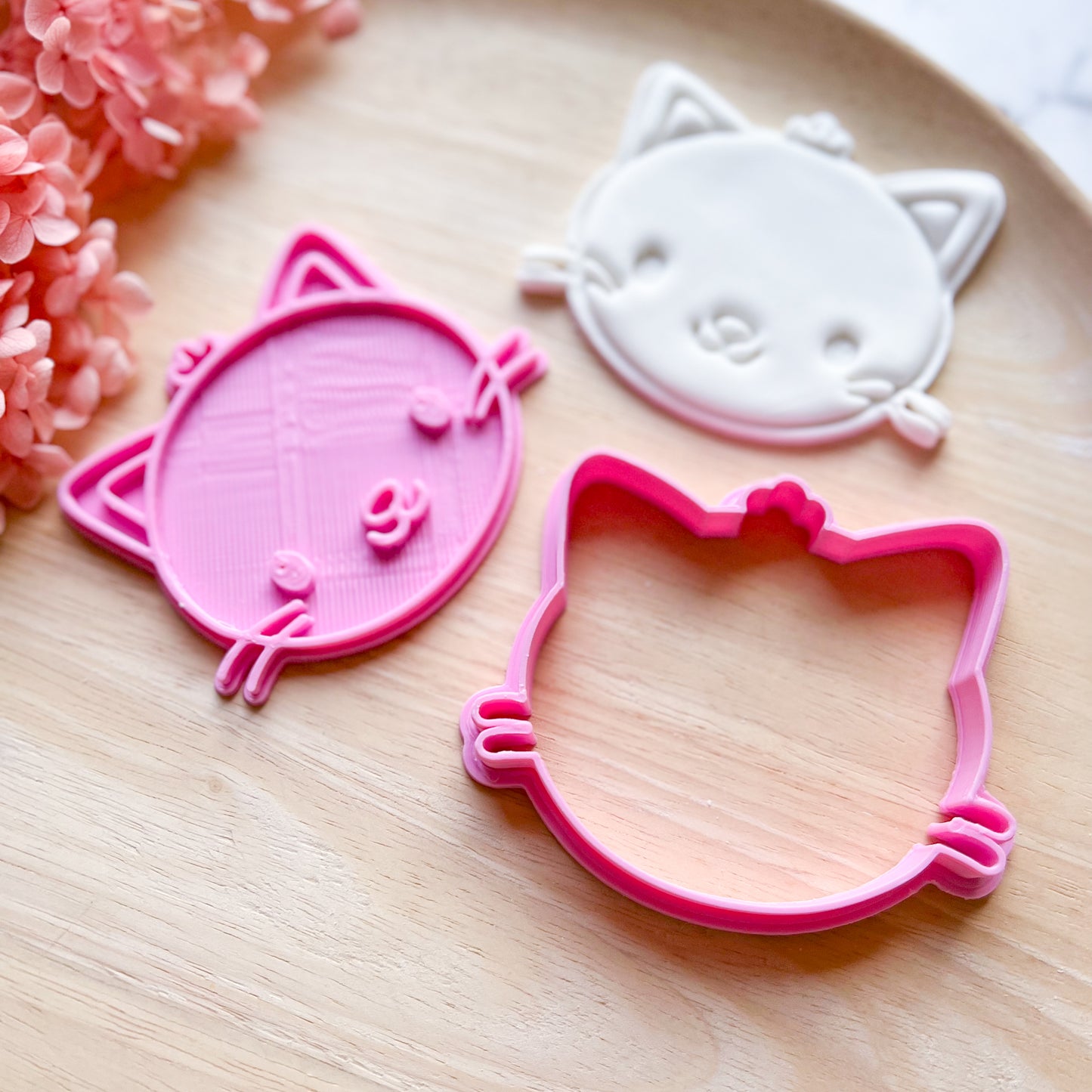 Baby Kitten Cookie Cutter & Stamp