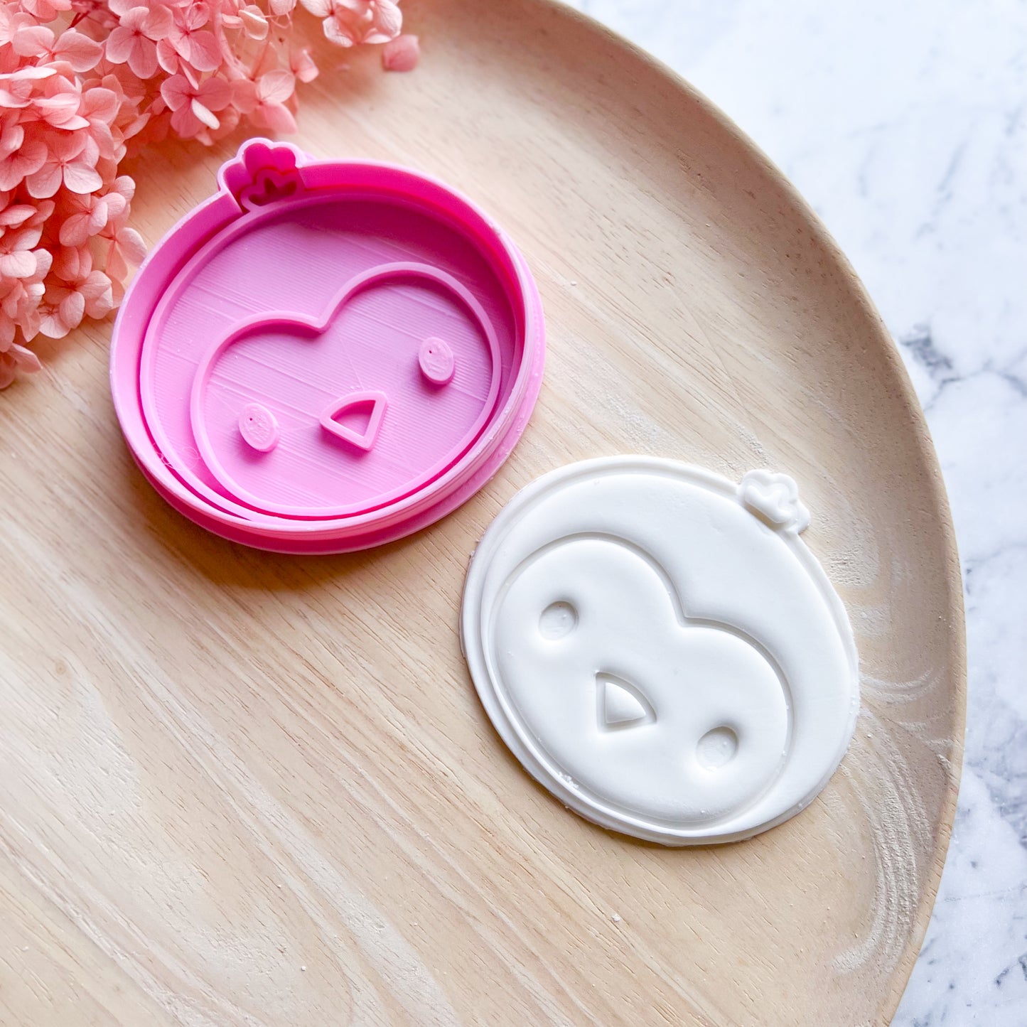 Baby Penguin Cookie Cutter & Stamp