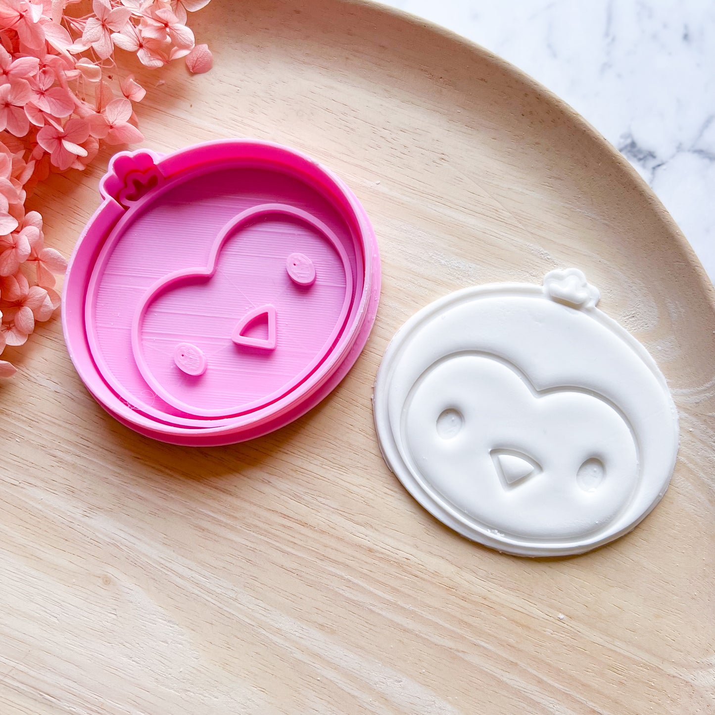 Baby Penguin Cookie Cutter & Stamp