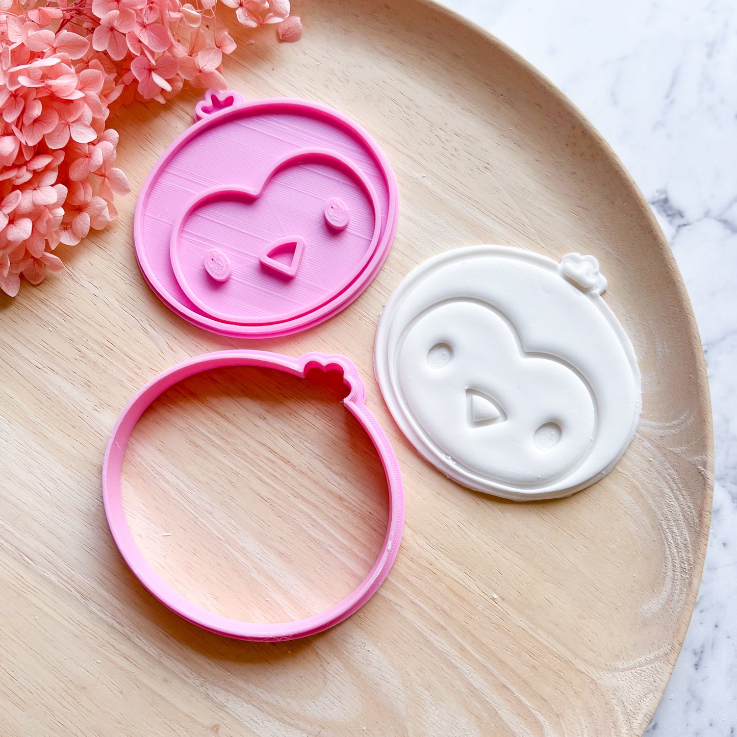 Baby Penguin Cookie Cutter & Stamp