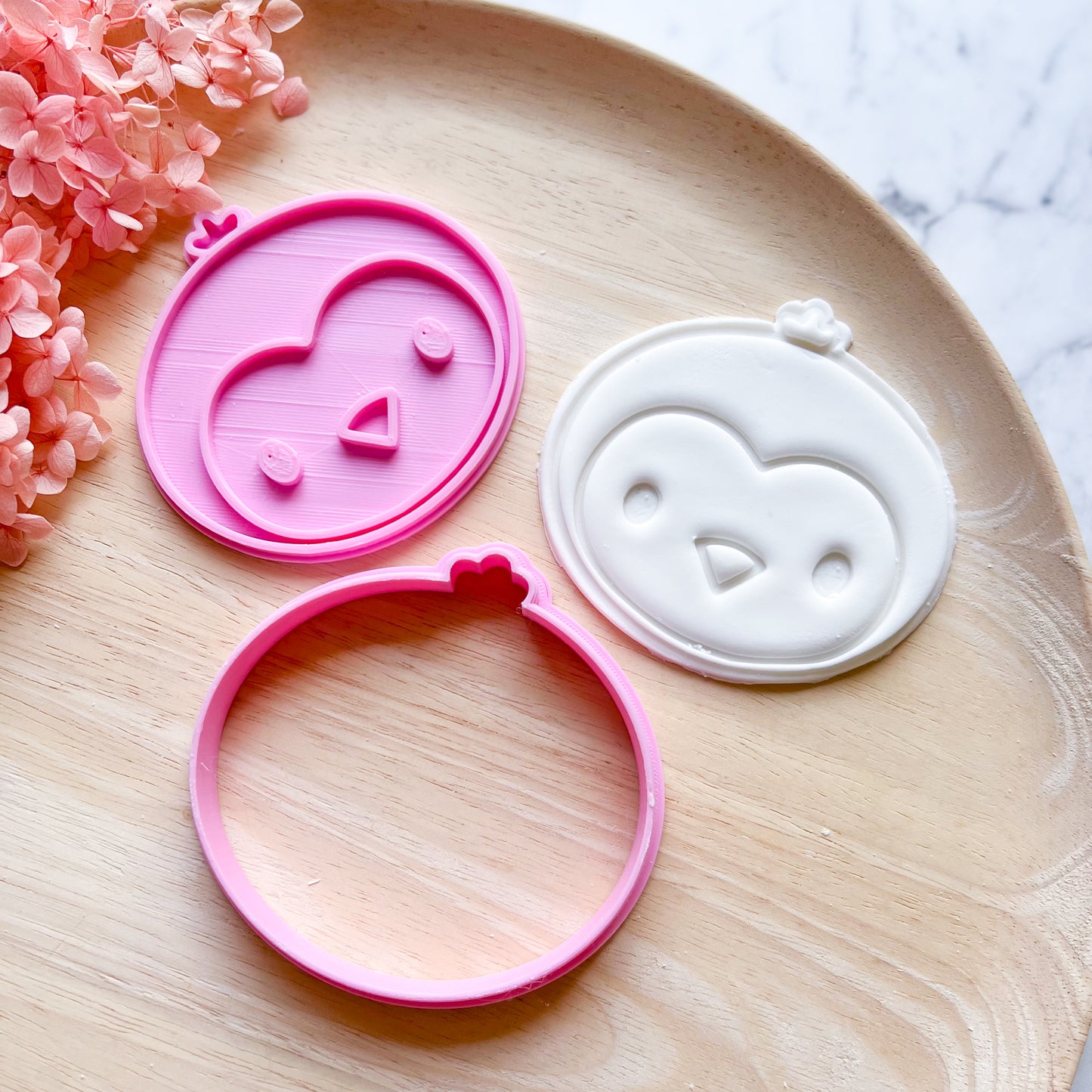 Baby Penguin Cookie Cutter & Stamp