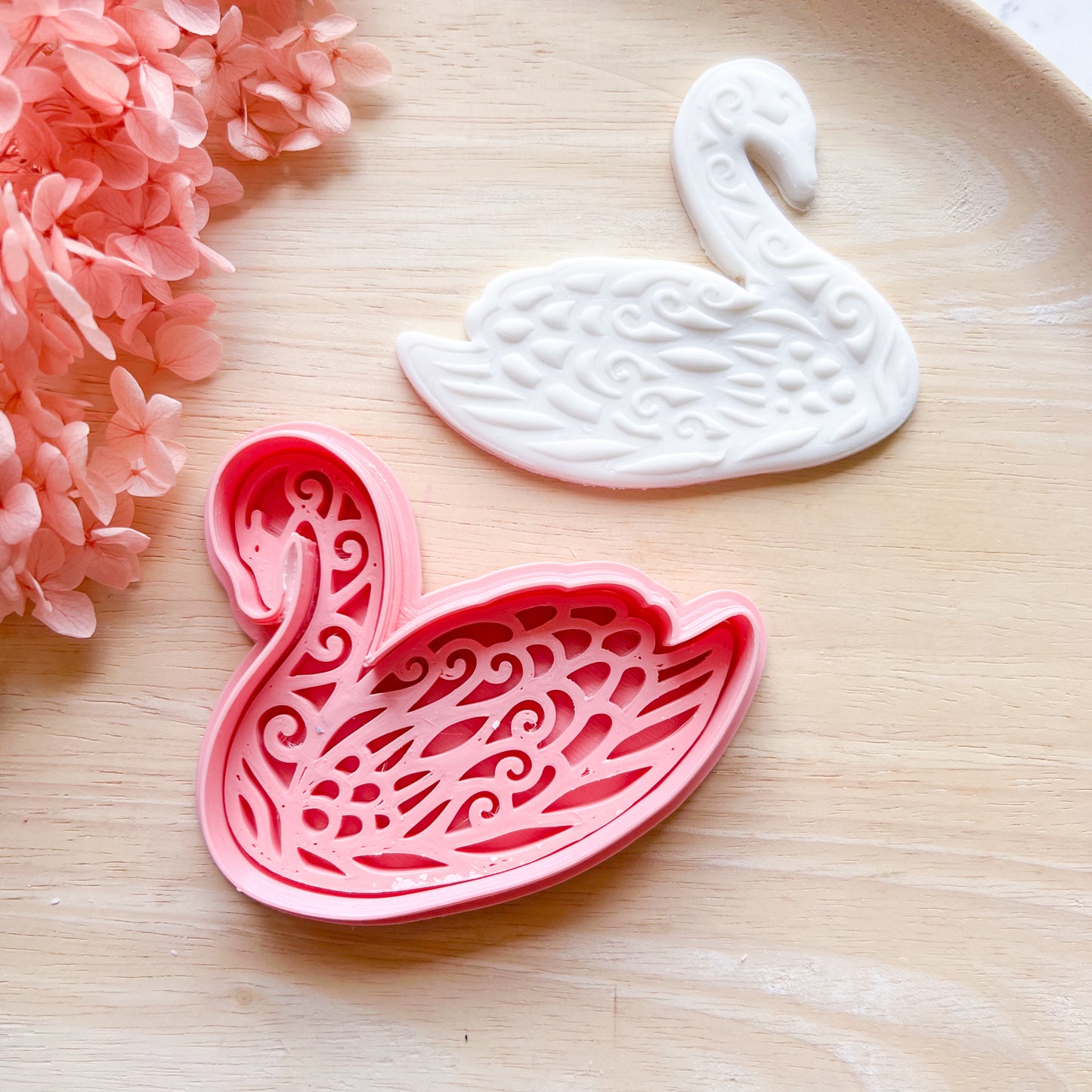 Swan Cookie Cutter & Stamp