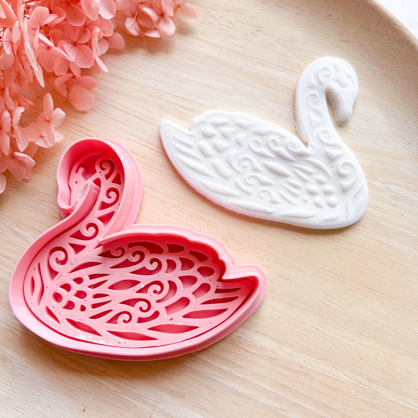 Swan Cookie Cutter & Stamp