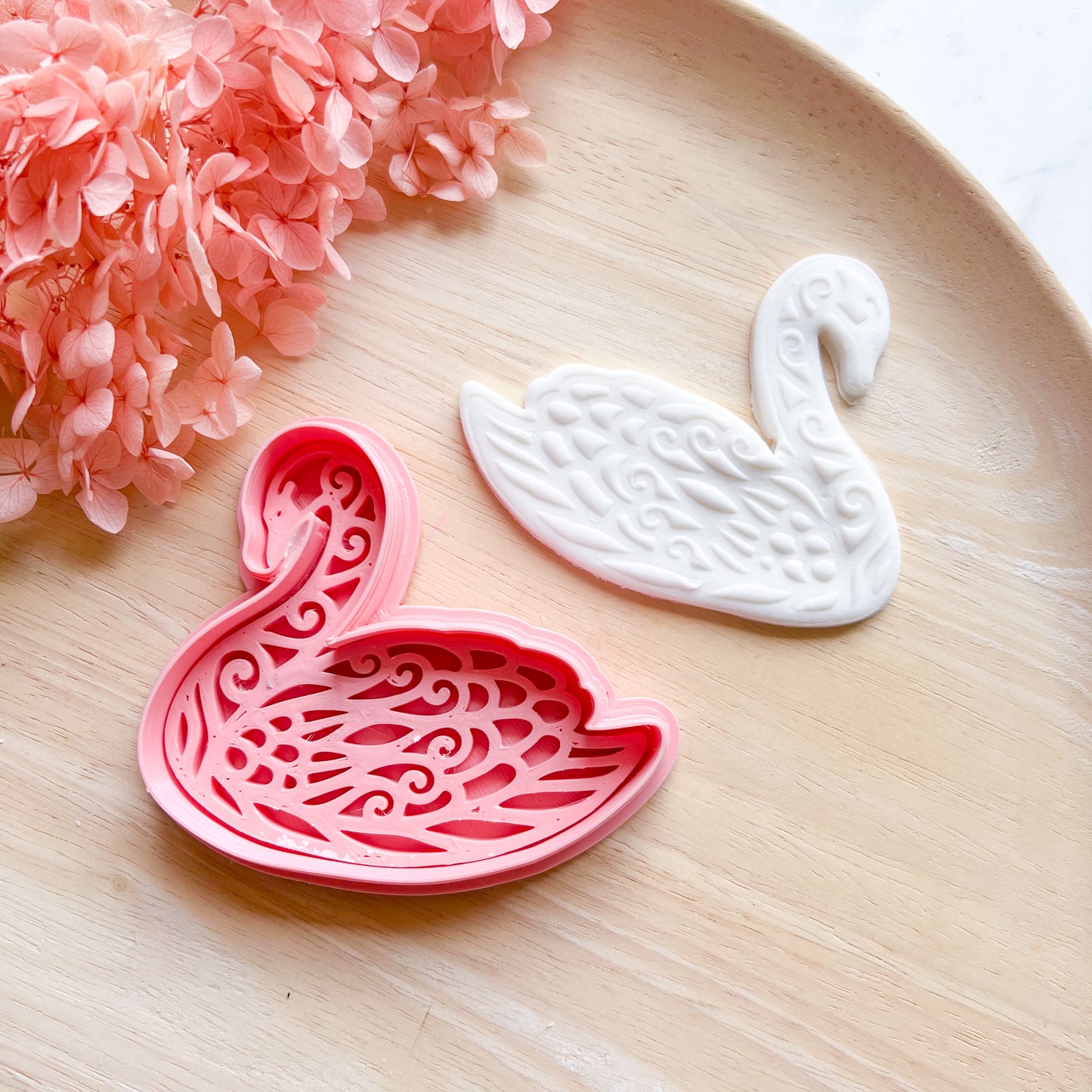 Swan Cookie Cutter & Stamp