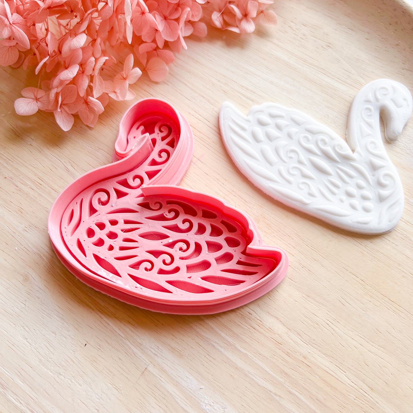 Swan Cookie Cutter & Stamp