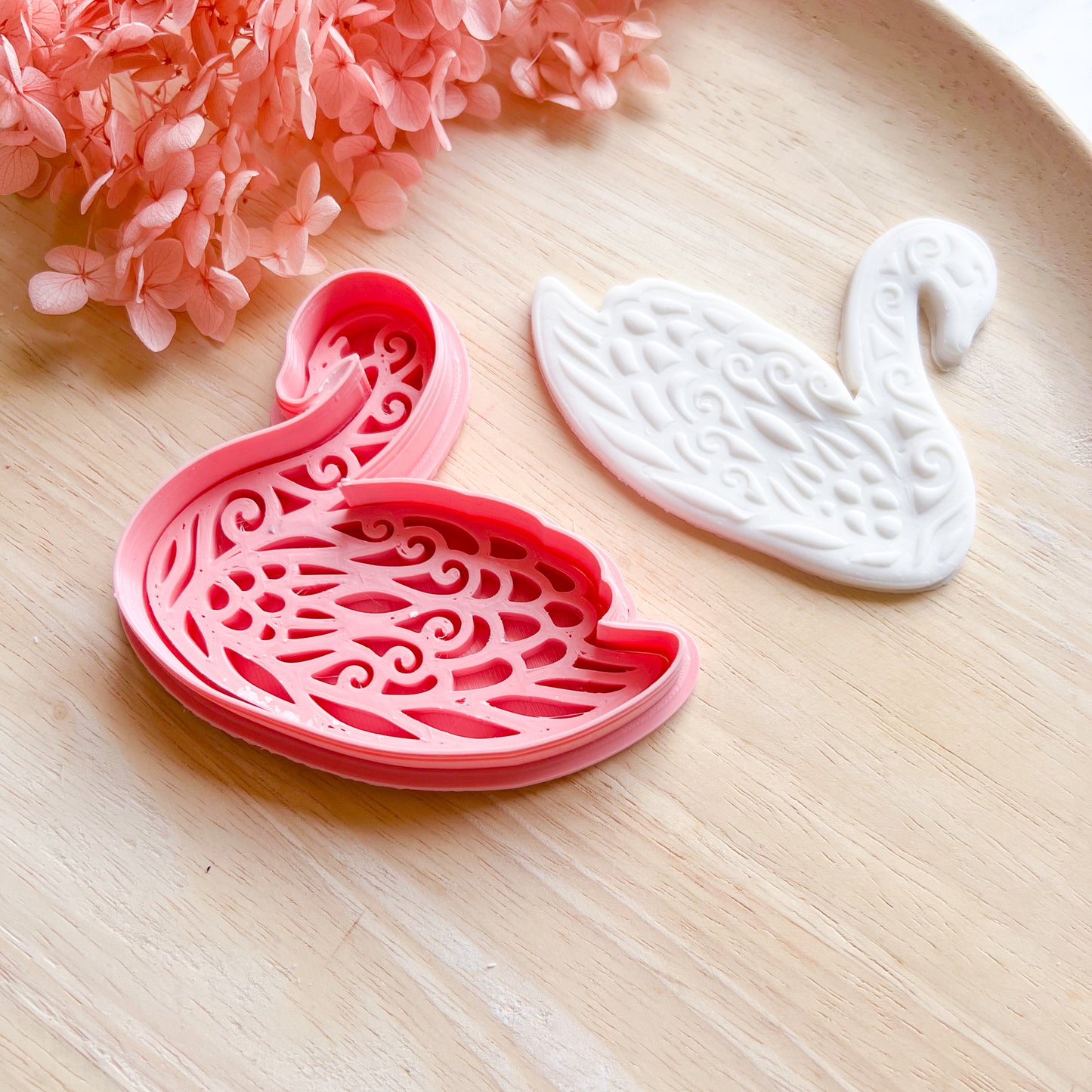 Swan Cookie Cutter & Stamp