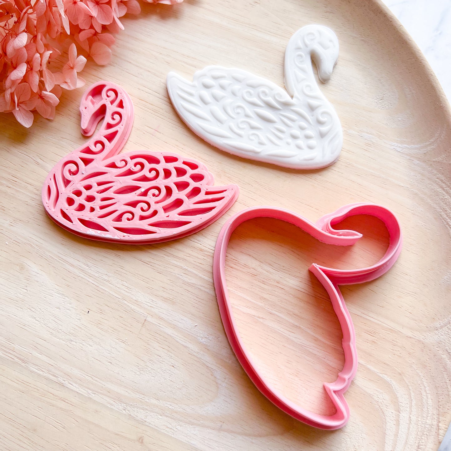Swan Cookie Cutter & Stamp