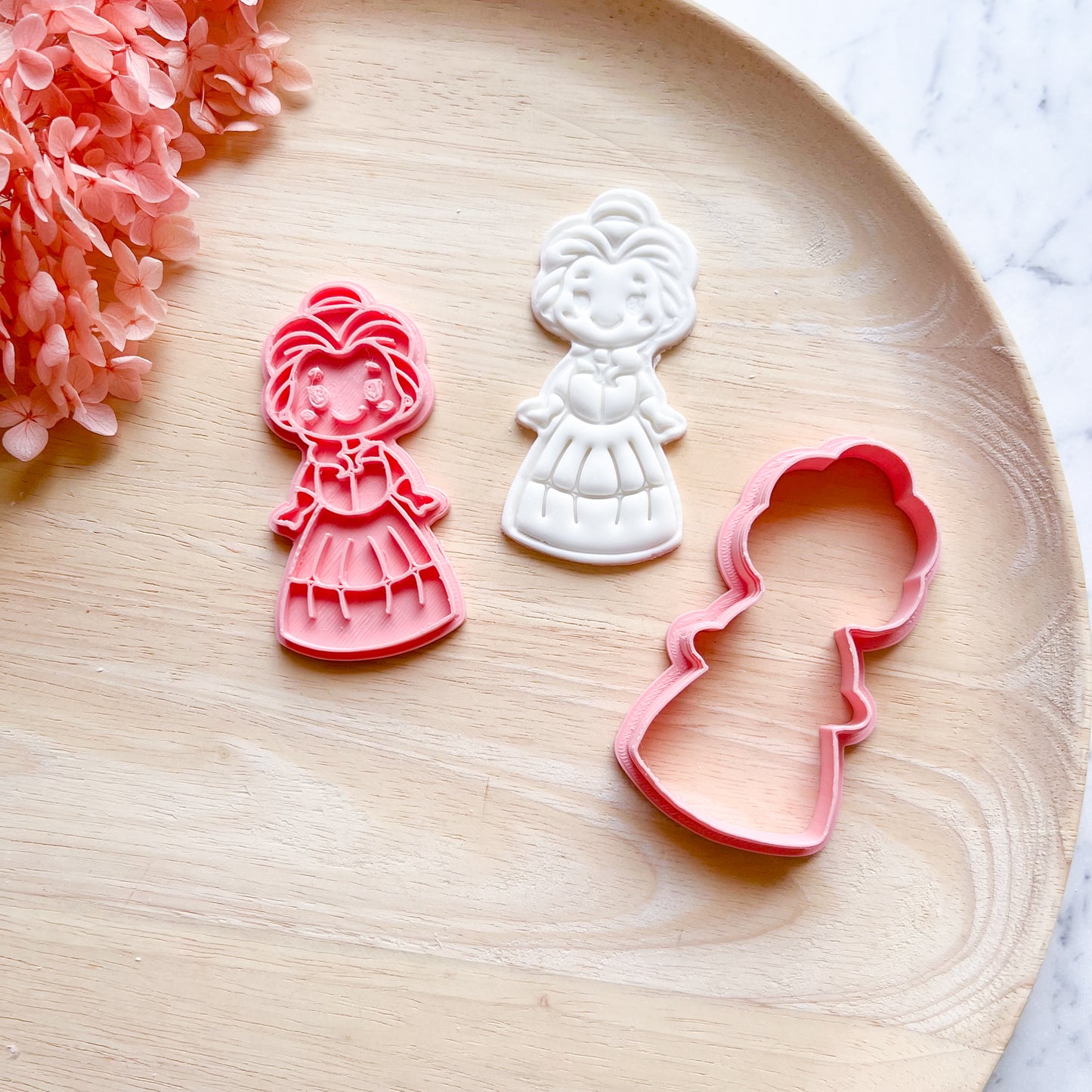 Elsa Cookie Cutter & Stamp