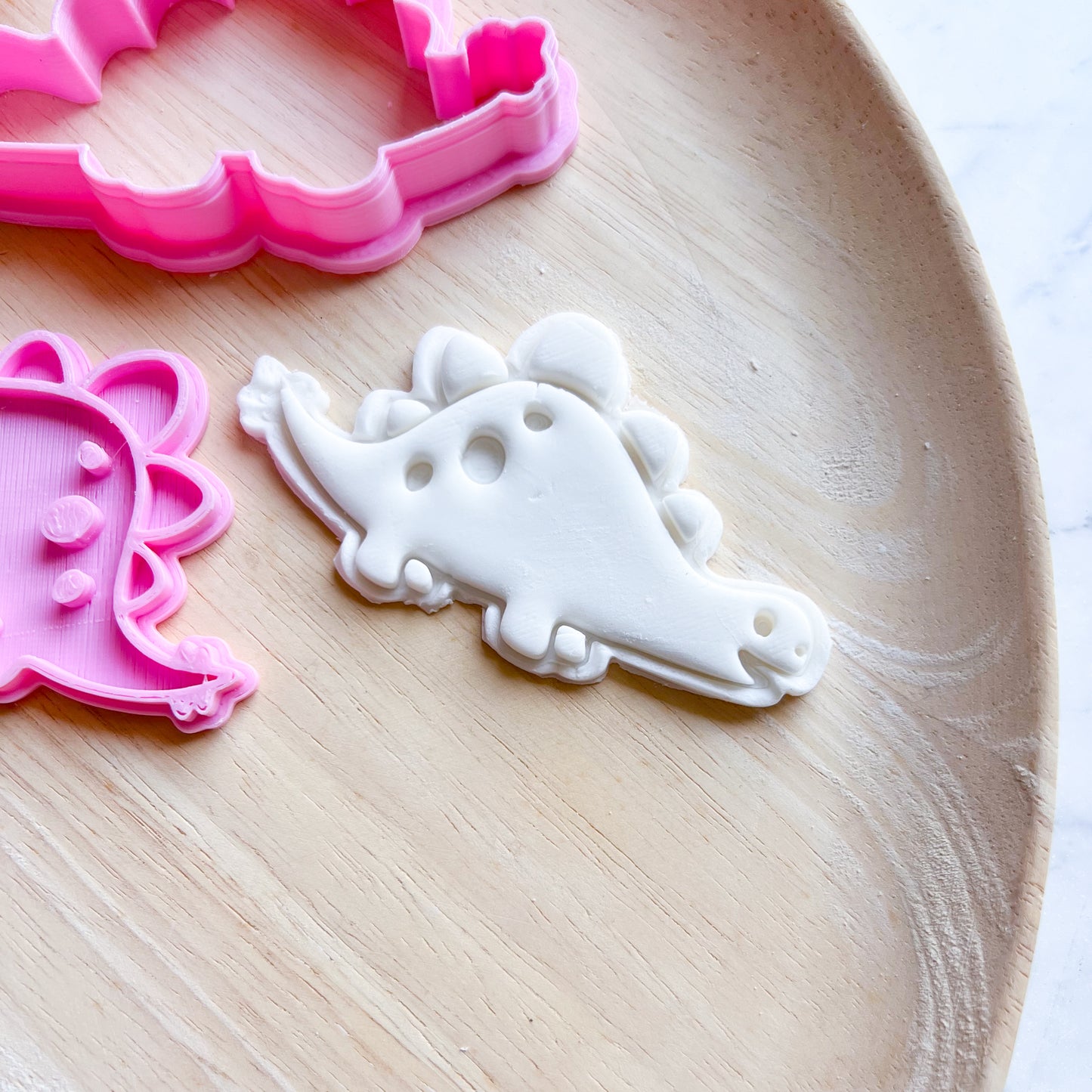 Baby Stegosaurus Cookie Cutter & Stamp