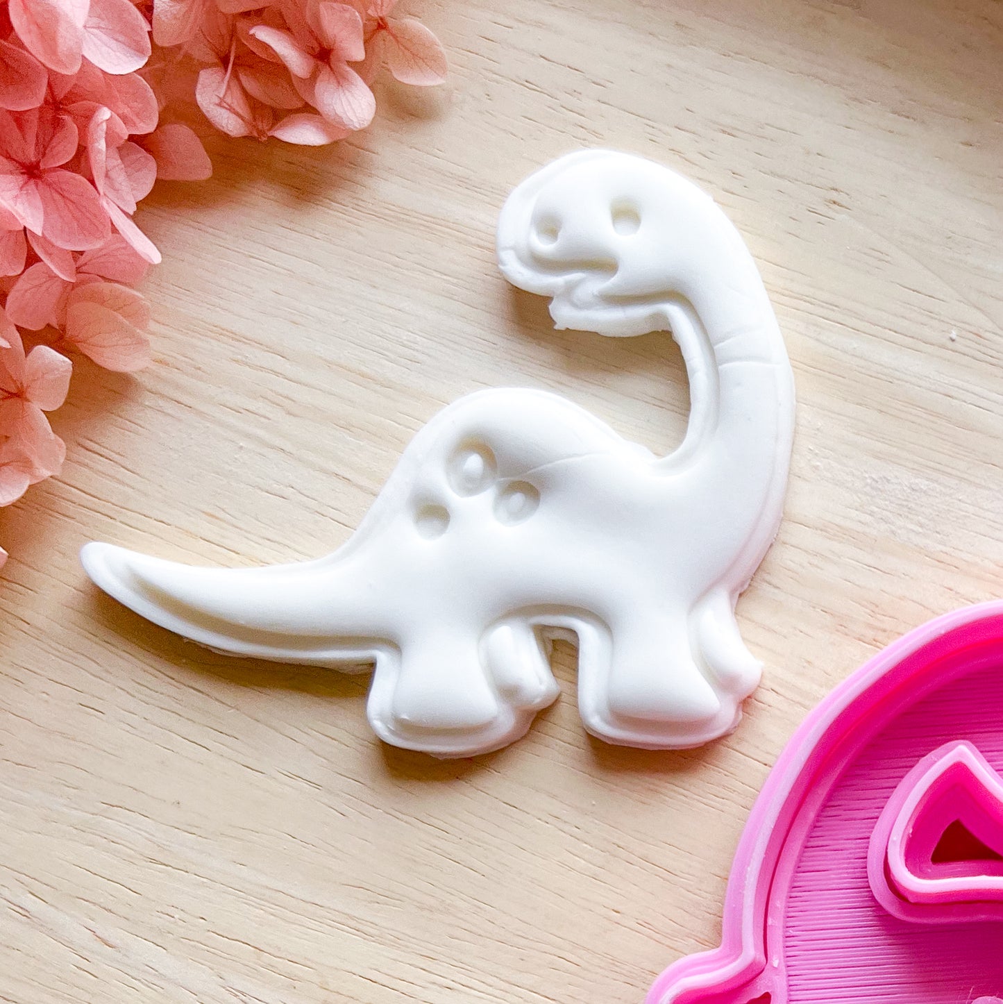 Baby Brachiosaurus Cookie Cutter & Stamp