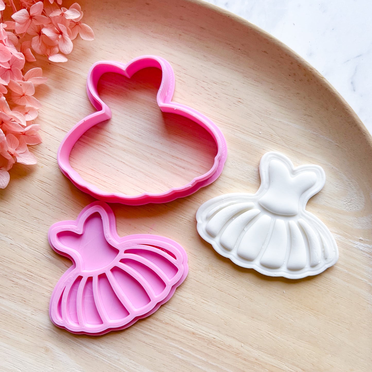 Tutu Cookie Cutter & Stamp LAST ONE !