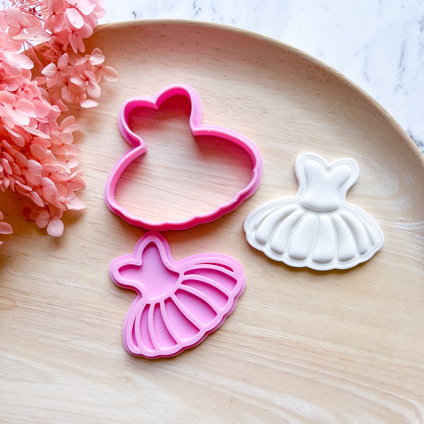 Tutu Cookie Cutter & Stamp LAST ONE !