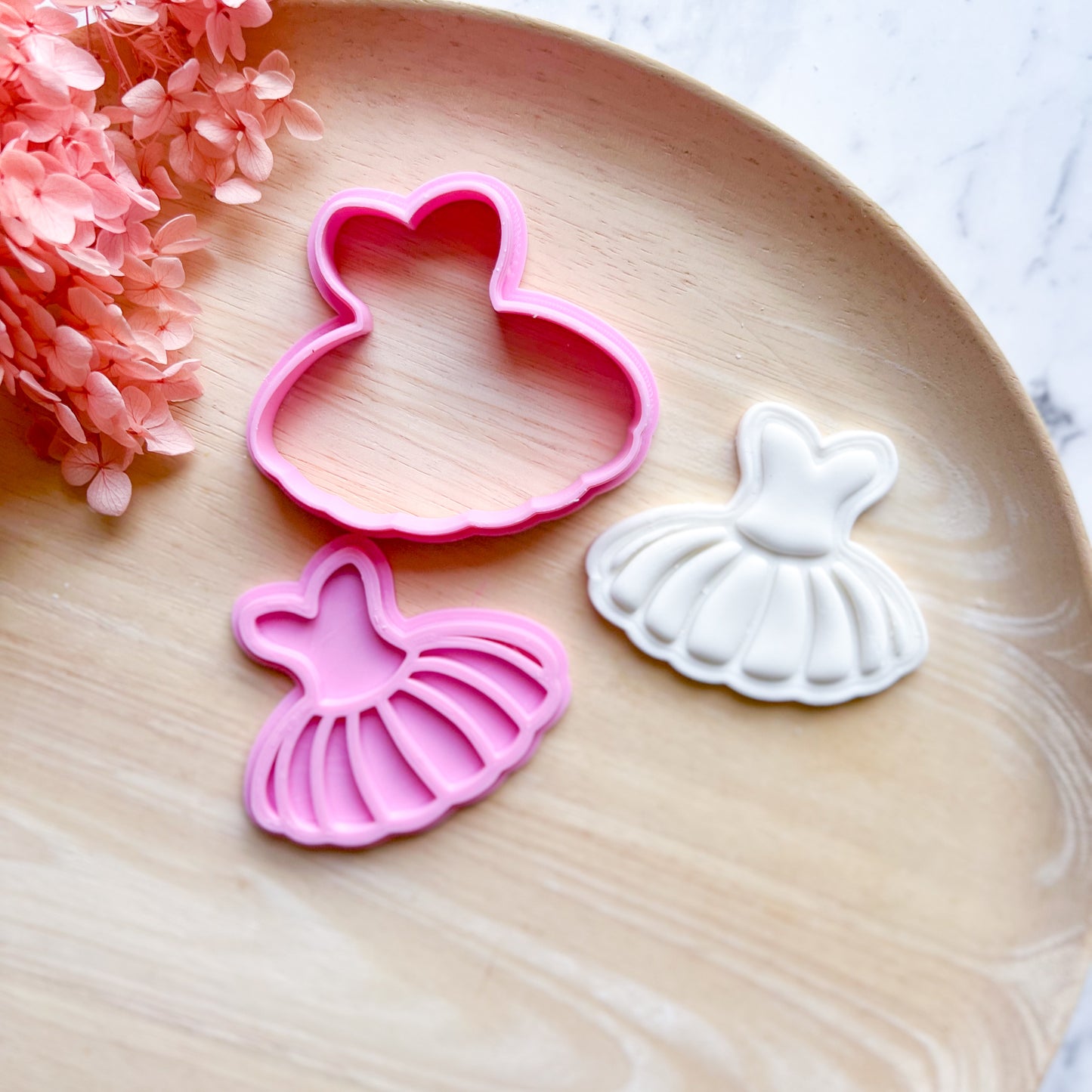 Tutu Cookie Cutter & Stamp LAST ONE !