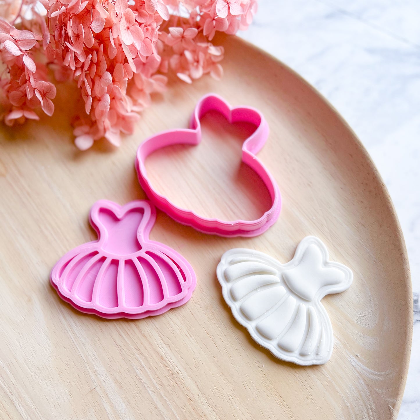 Tutu Cookie Cutter & Stamp LAST ONE !