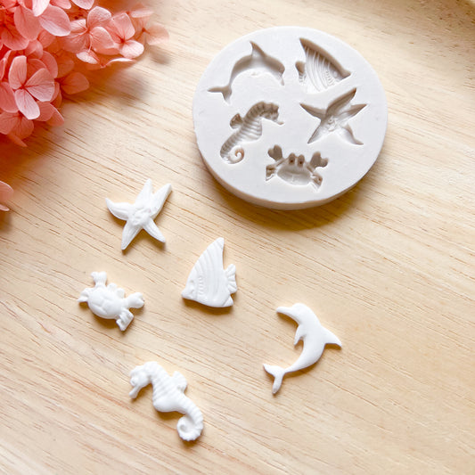 Sea Creatures Silicone Mould