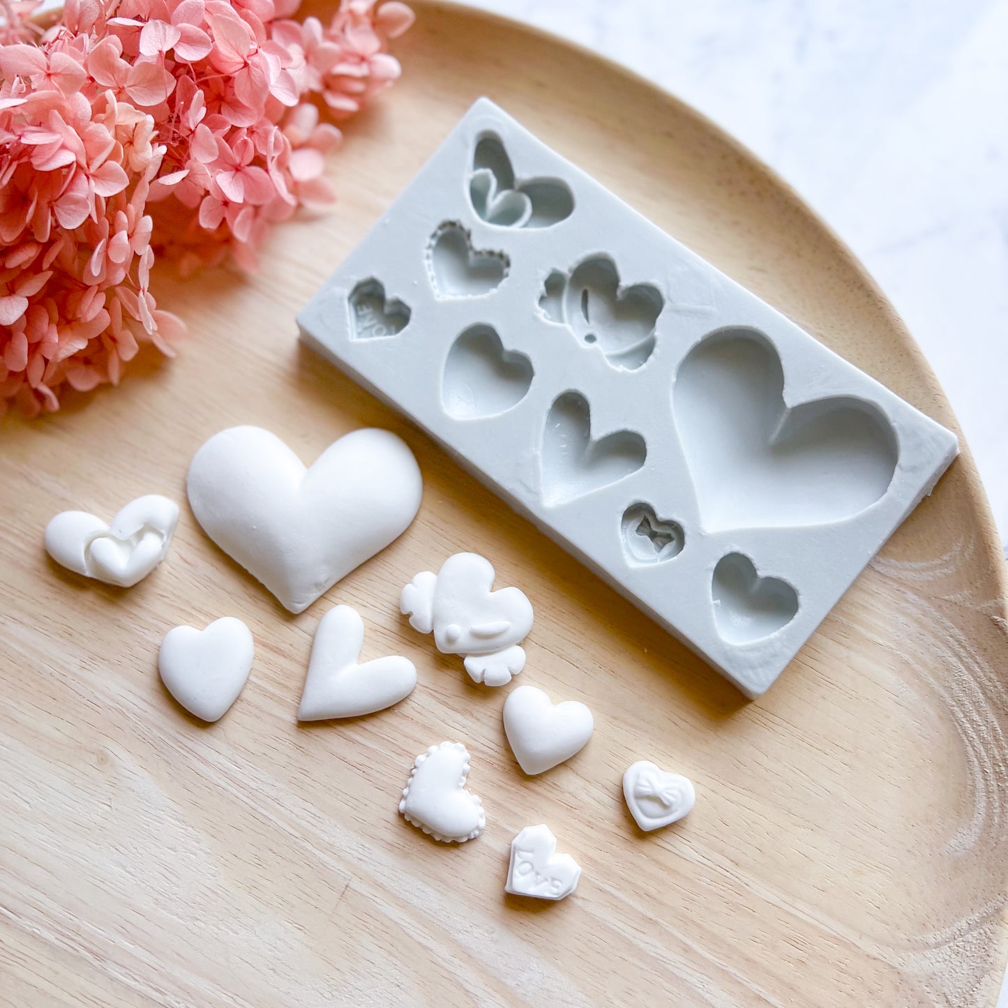 Big Hearts Silicone Mould