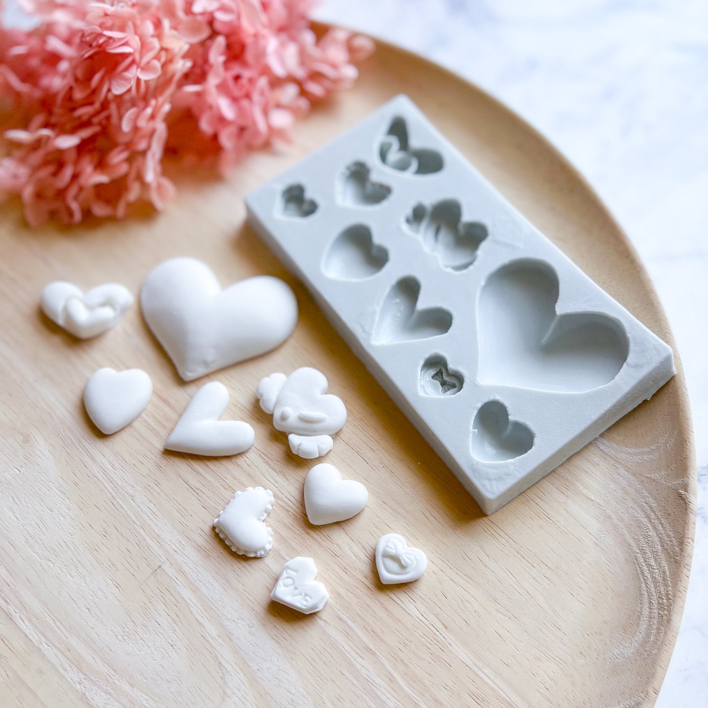 Big Hearts Silicone Mould