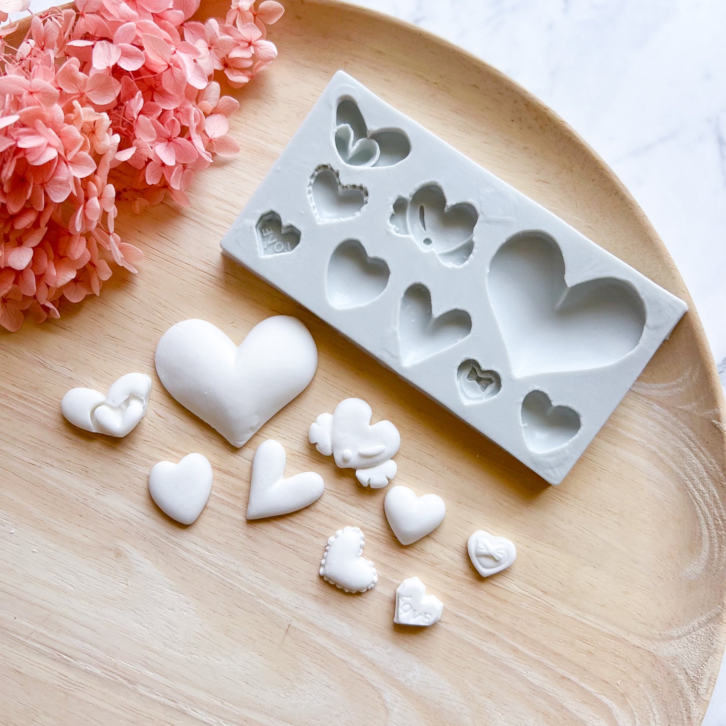 Big Hearts Silicone Mould