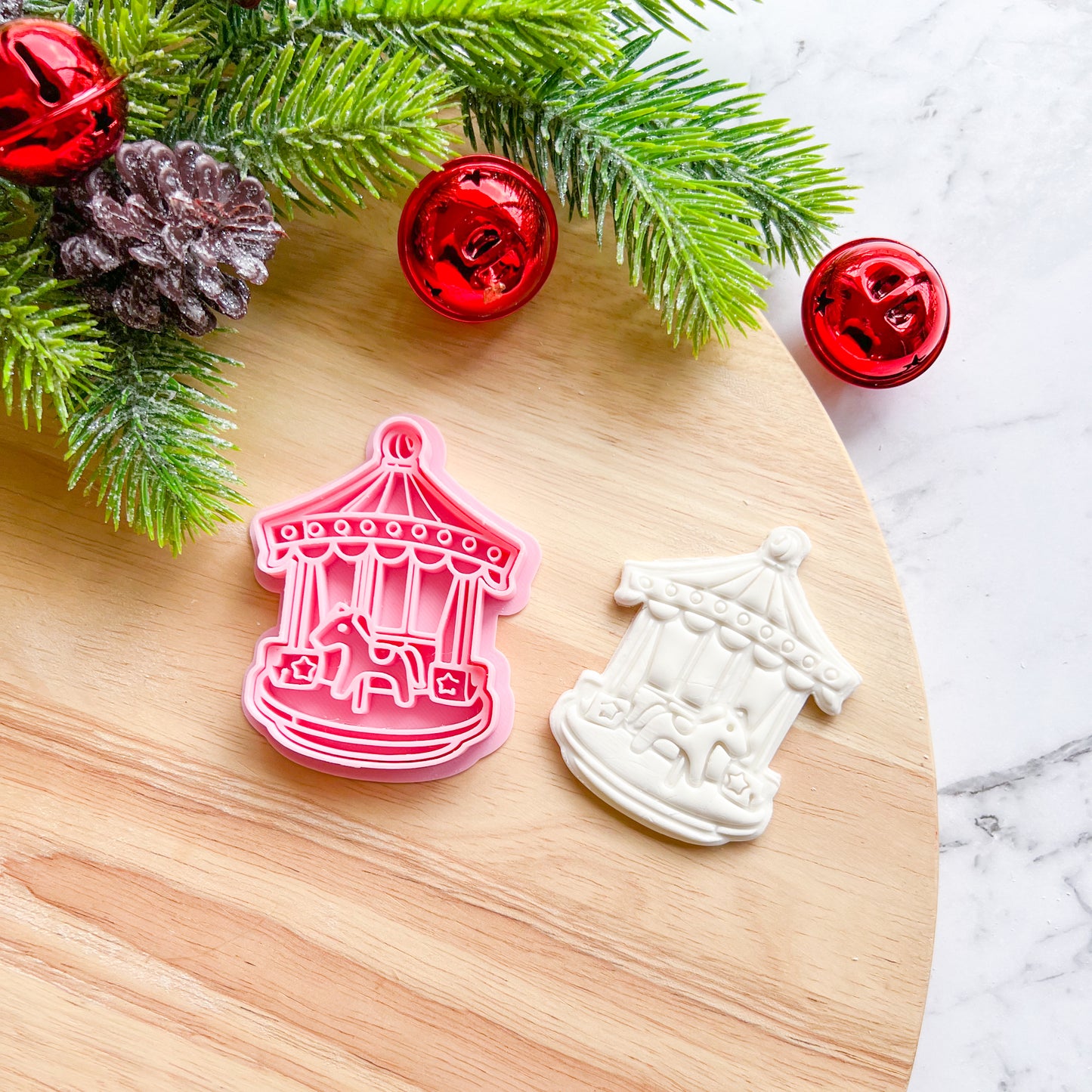 Carousel Cookie Cutter & Stamp (Midi)