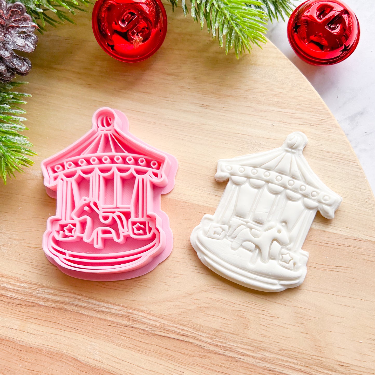 Carousel Cookie Cutter & Stamp (Midi)