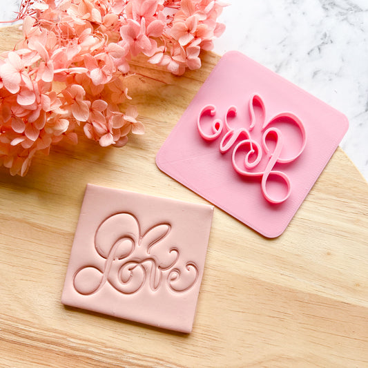 Flowery Love Stamp