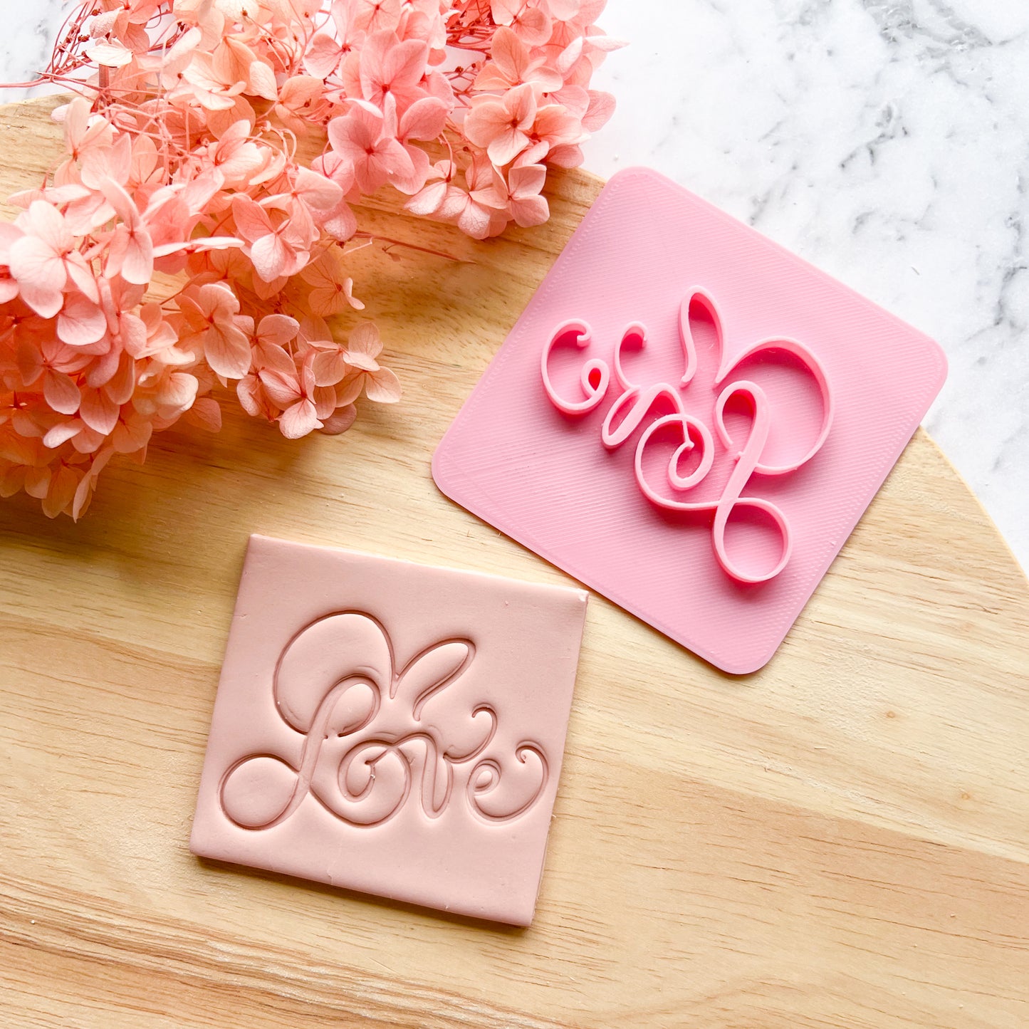 Flowery Love Stamp