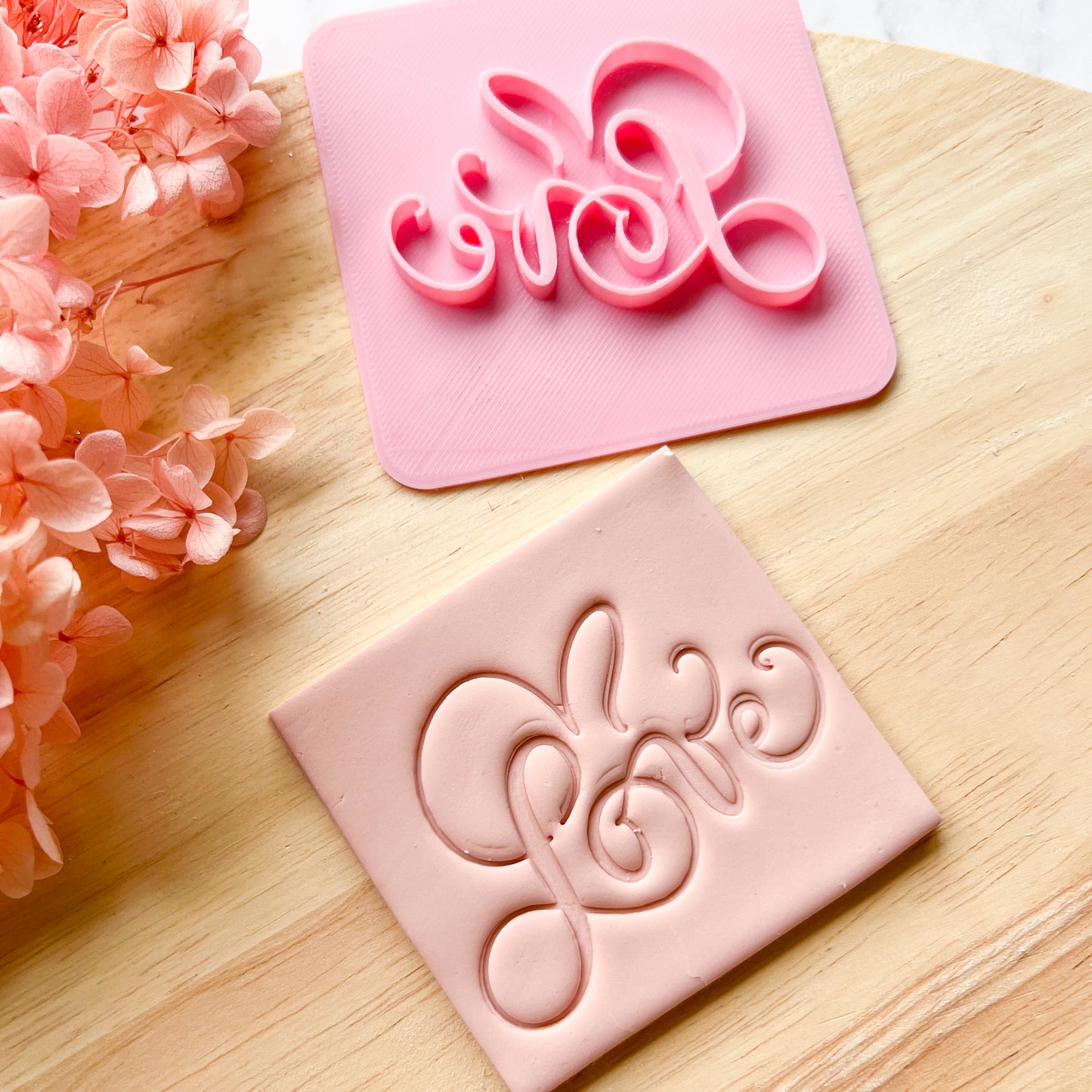 Flowery Love Stamp