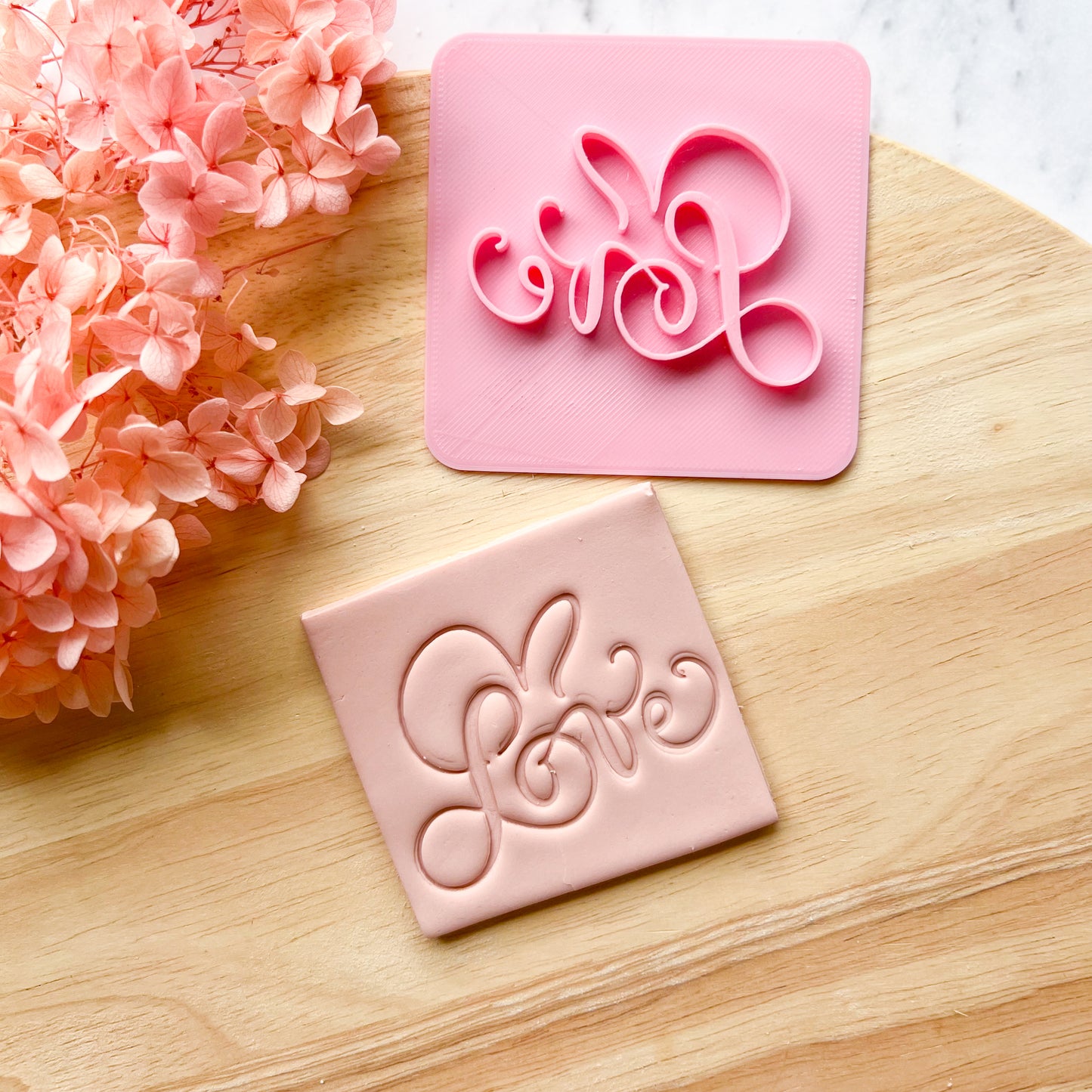 Flowery Love Stamp