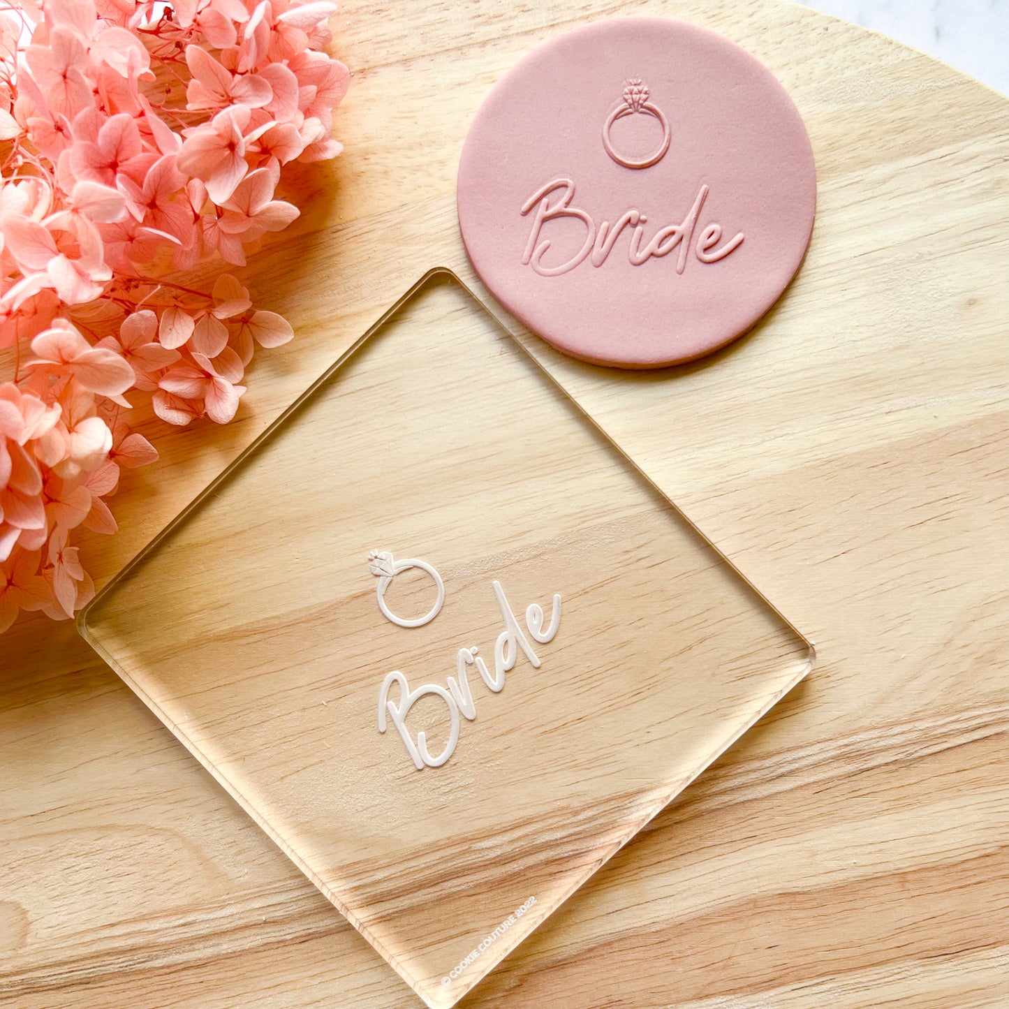 Bride Diamond Ring - Embossing Stamp