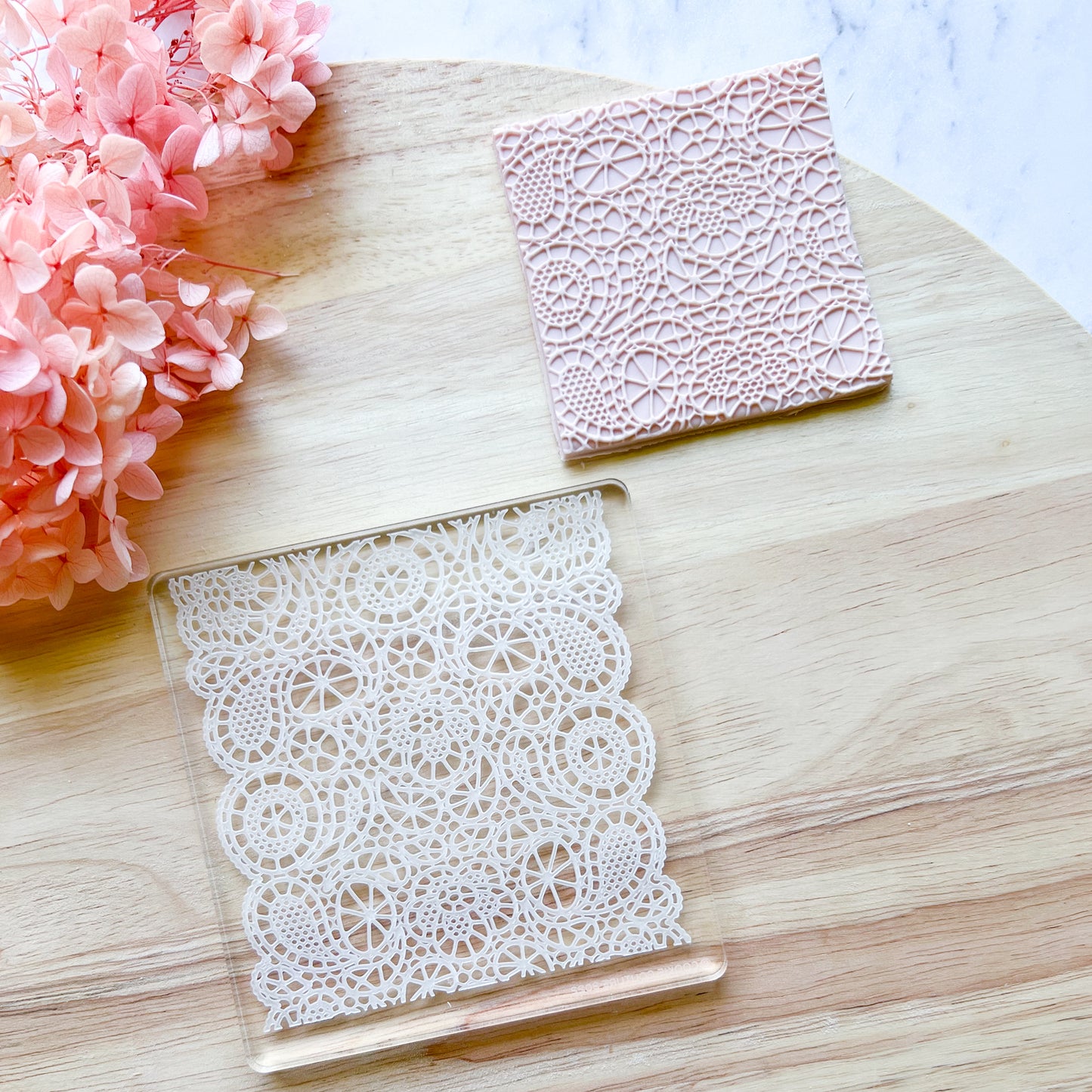 Lace Texture Plate