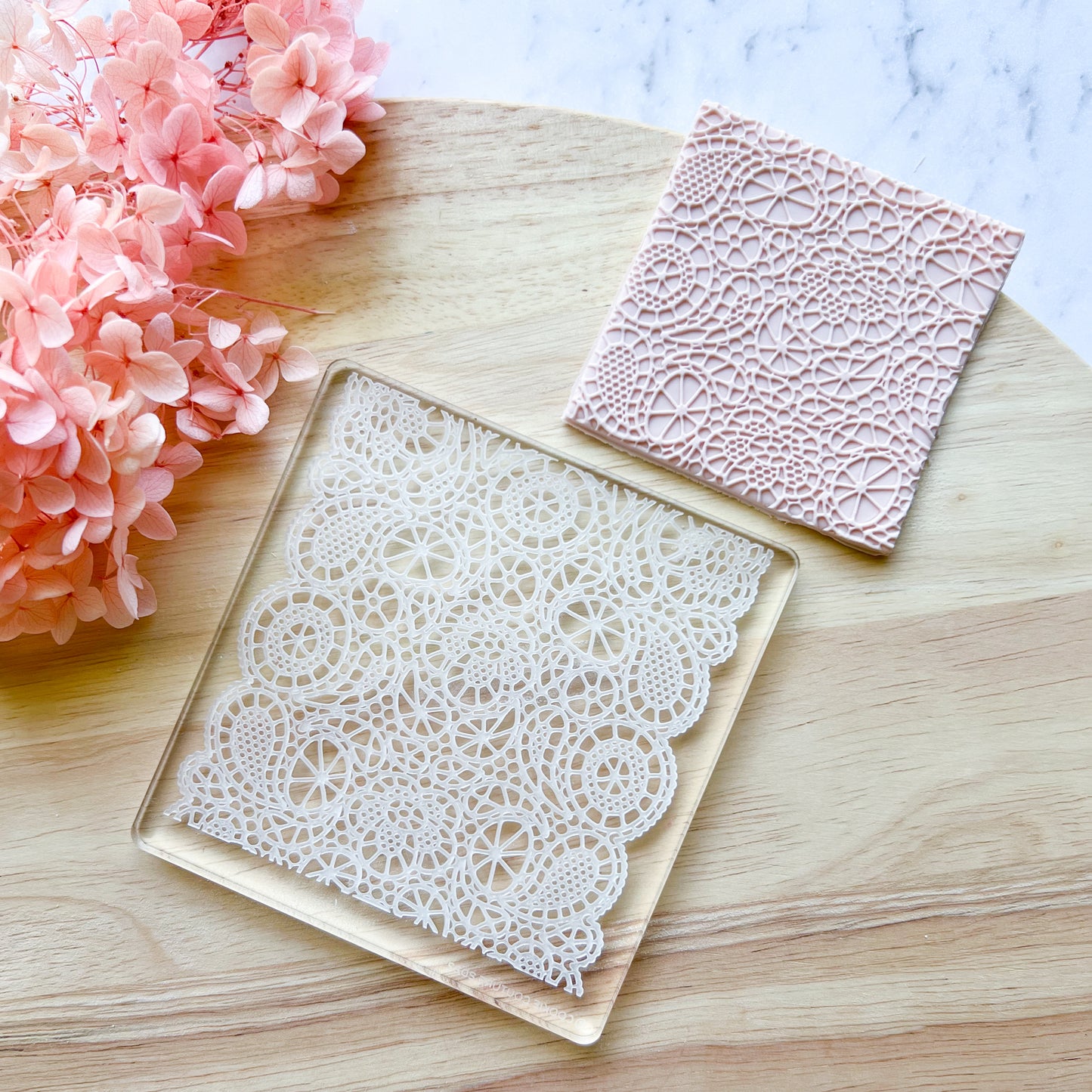 Lace Texture Plate
