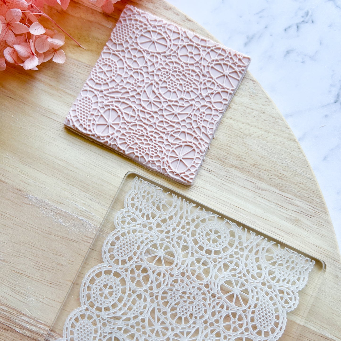 Lace Texture Plate