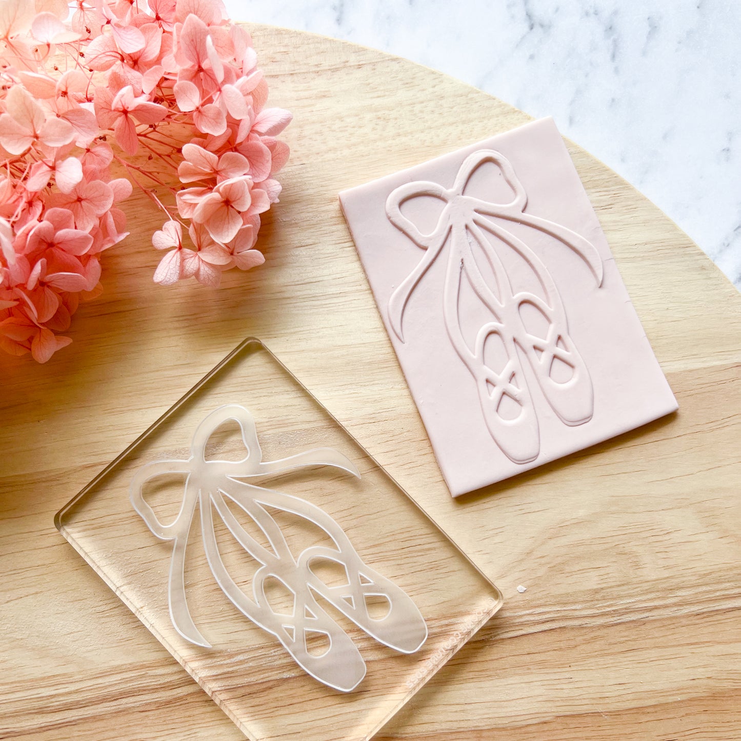 Ballet Shoes Stamp & Cutter Set