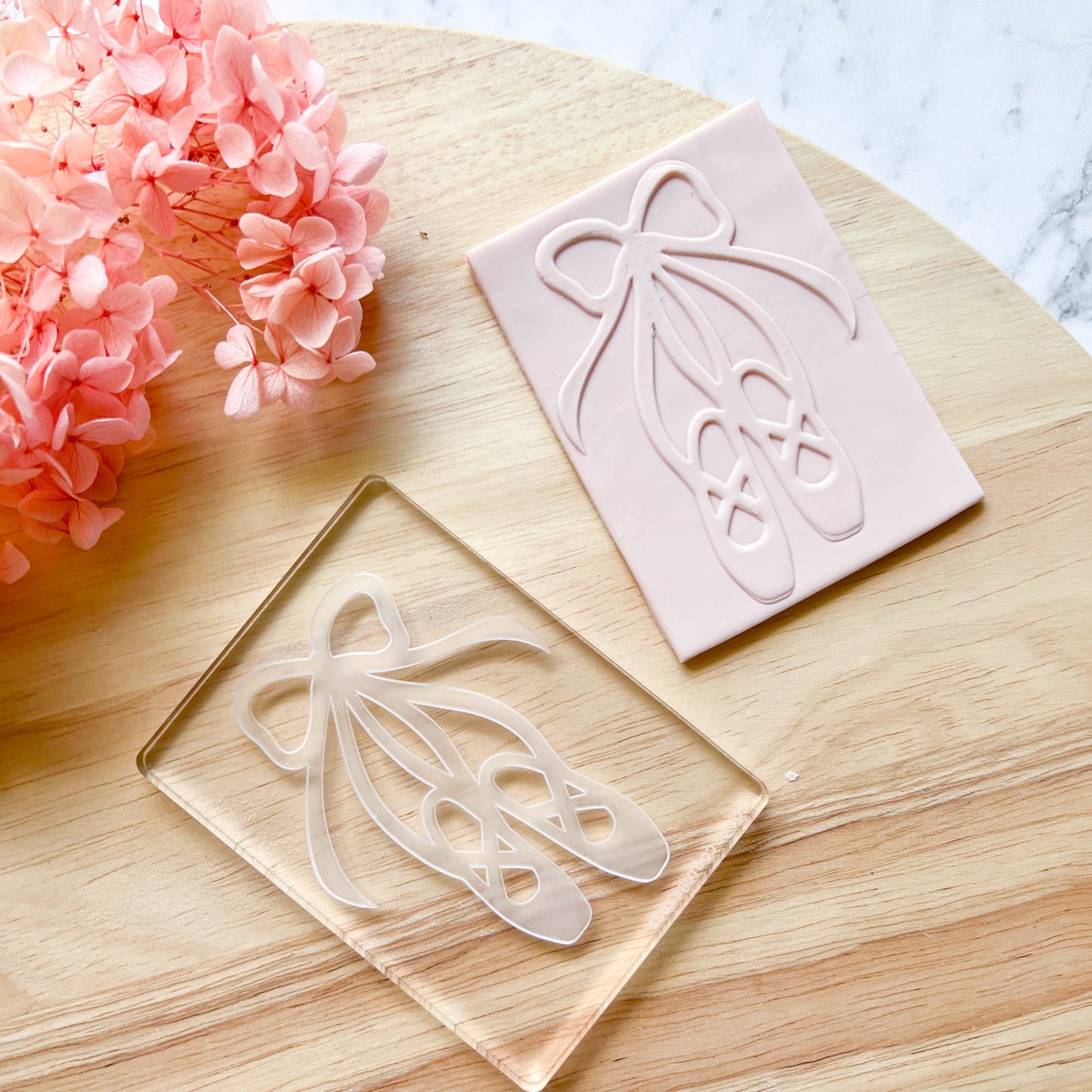 Ballet Shoes Stamp & Cutter Set