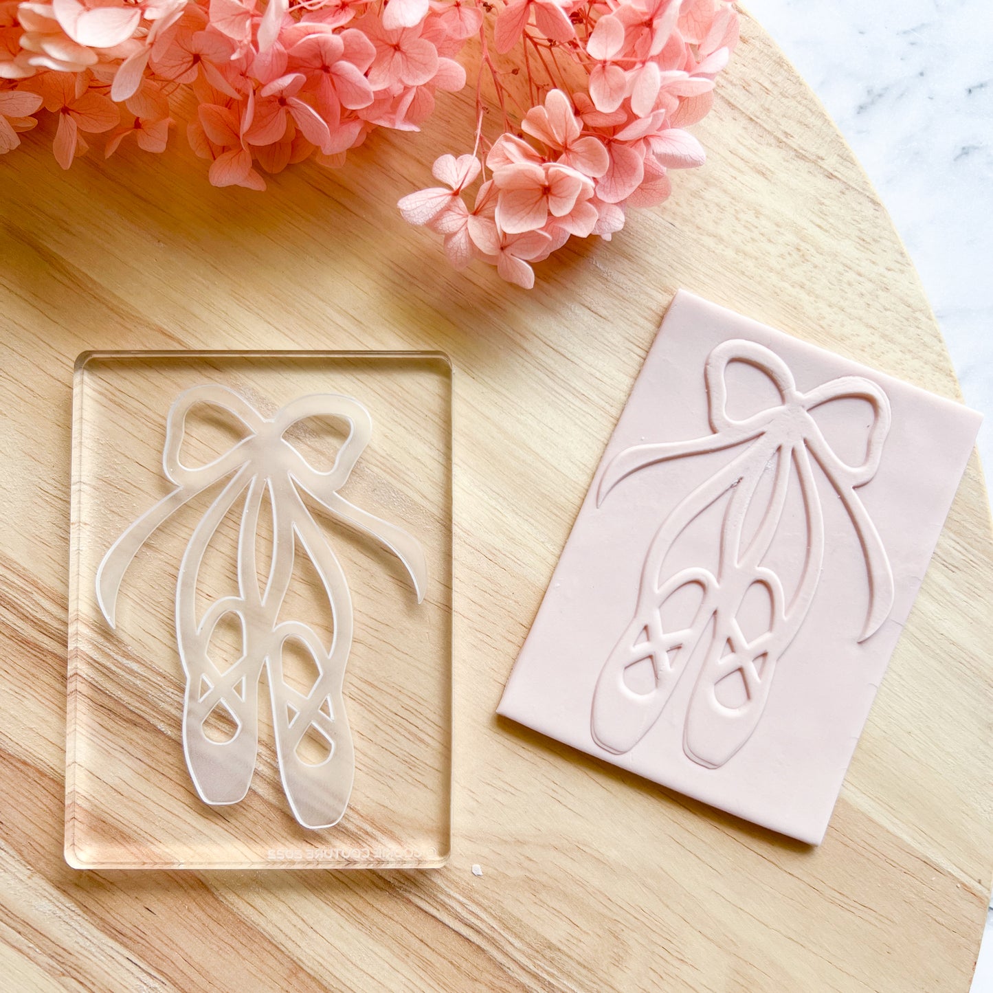 Ballet Shoes Stamp & Cutter Set