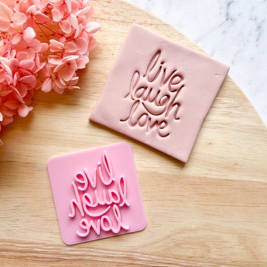 Live Laugh Love Stamp