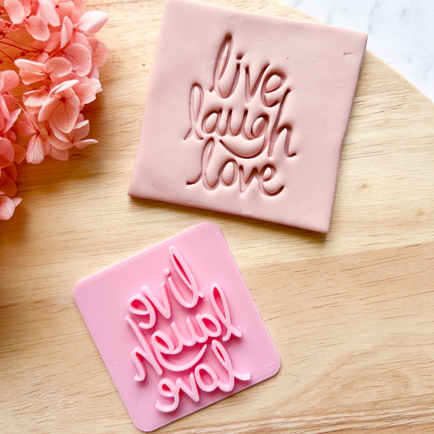 Live Laugh Love Stamp