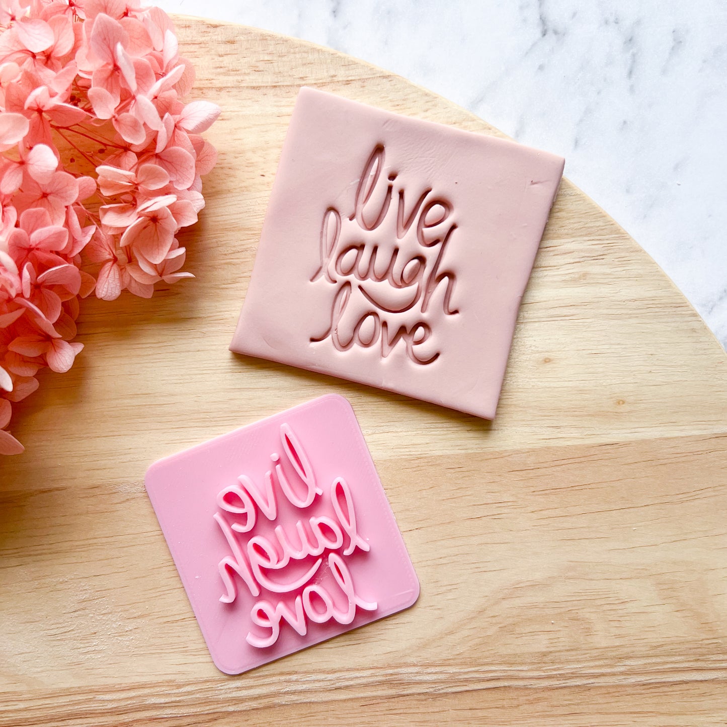 Live Laugh Love Stamp