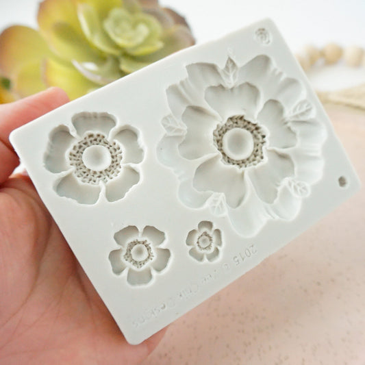 "Poppy" - Silicone Mould
