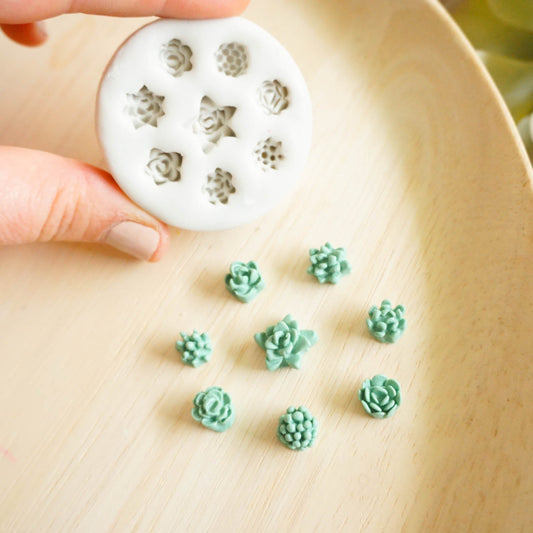 "Mini Succulents" - Silicone Mould